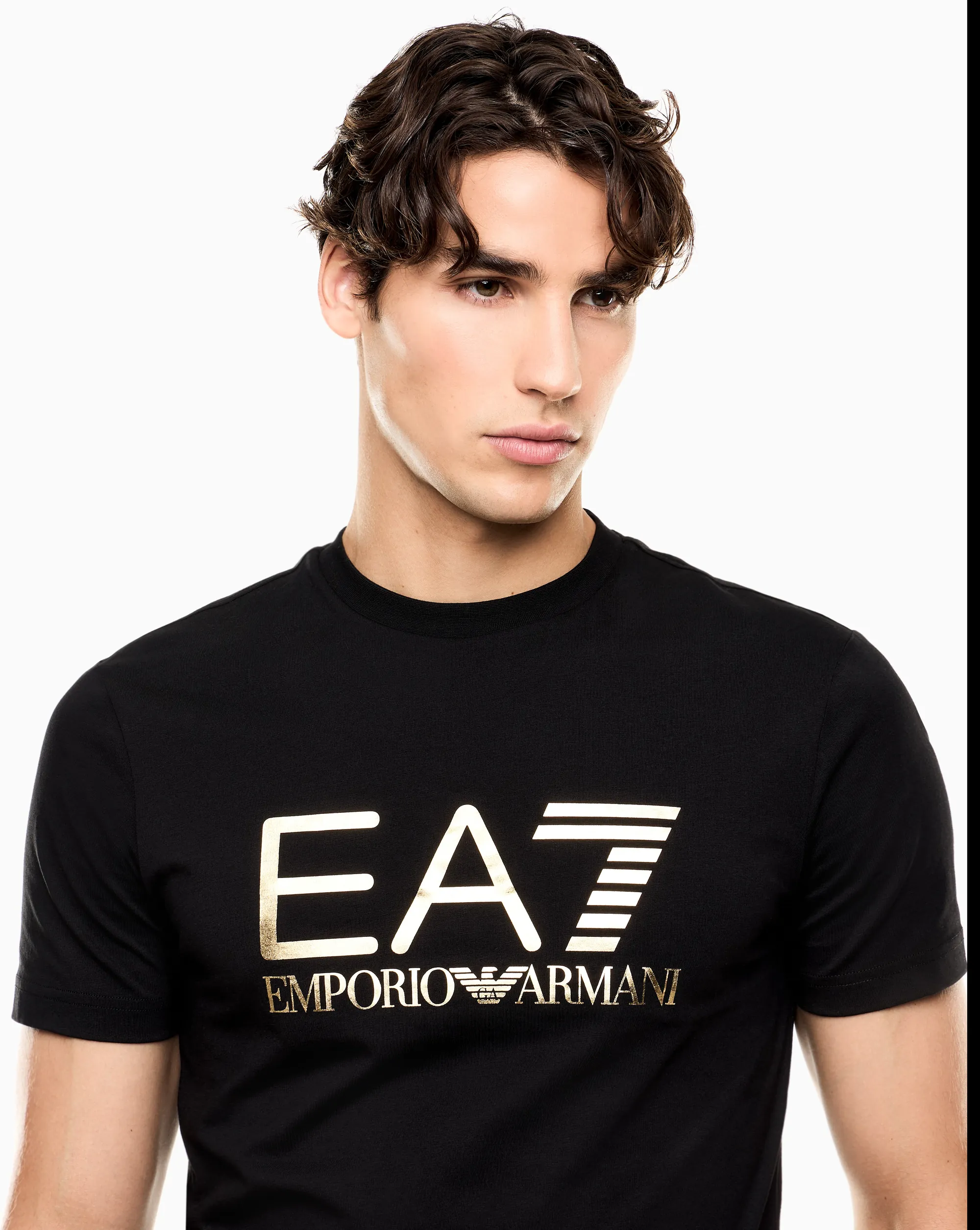 Ea7 T-Shirt Core Indentity Nero 7M001412Af22264 174343