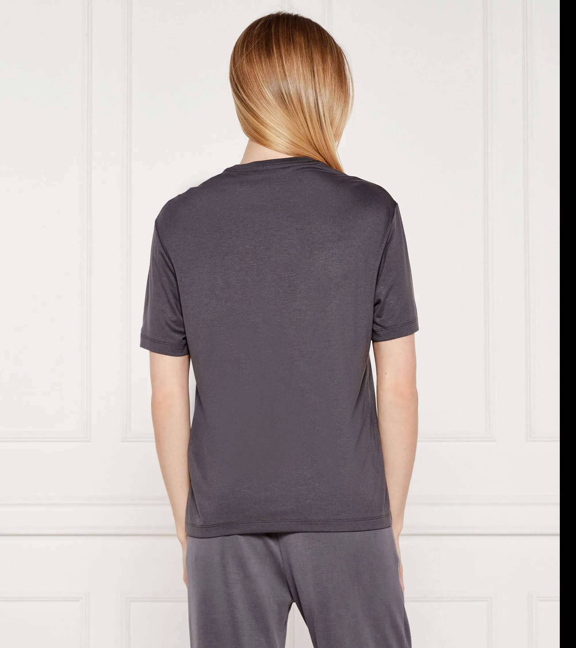 Ea7 T-Shirt Core Lady Relax Grigio 7W000189Af13919 174676