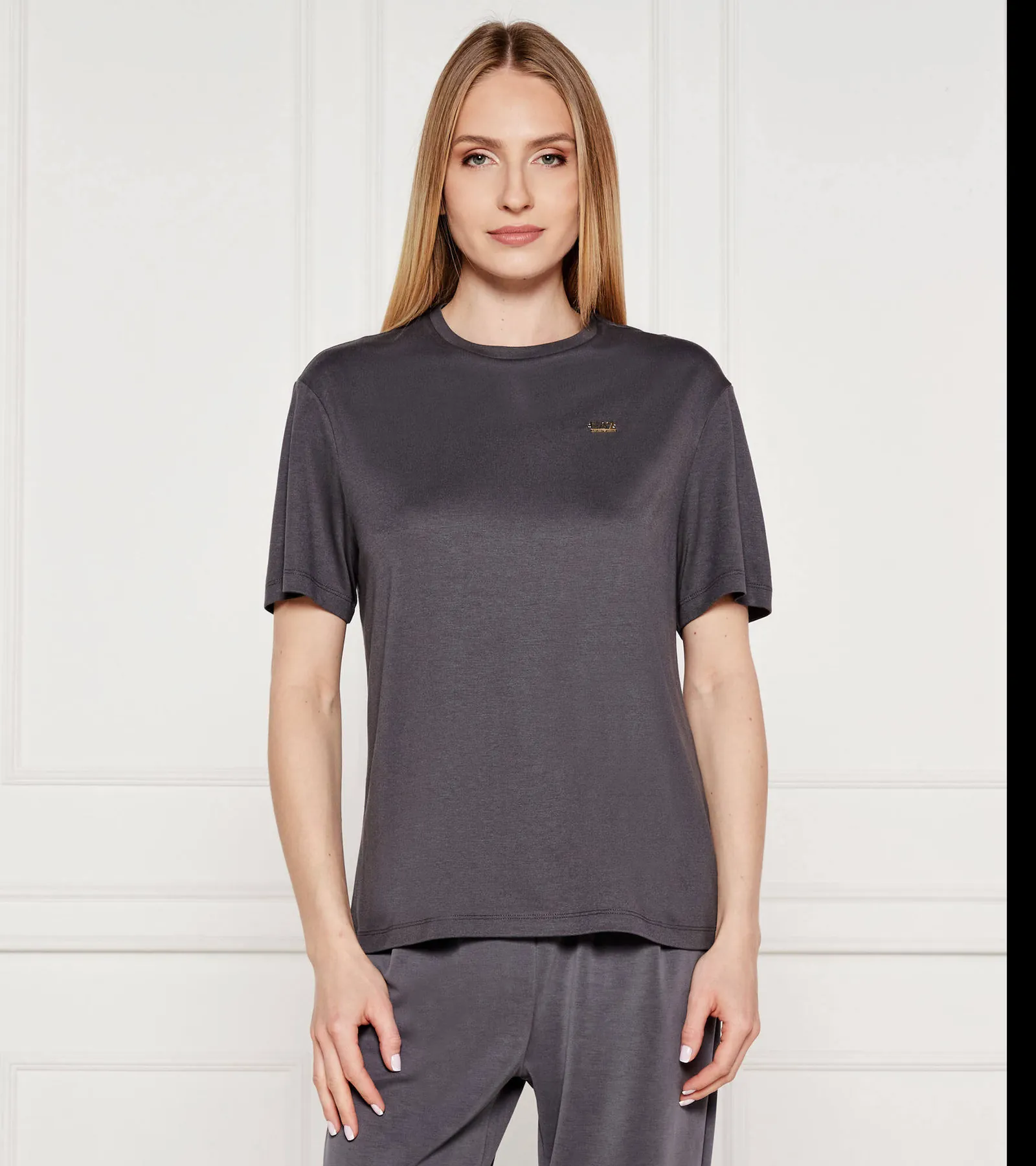 Ea7 T-Shirt Core Lady Relax Grigio 7W000189Af13919 174678
