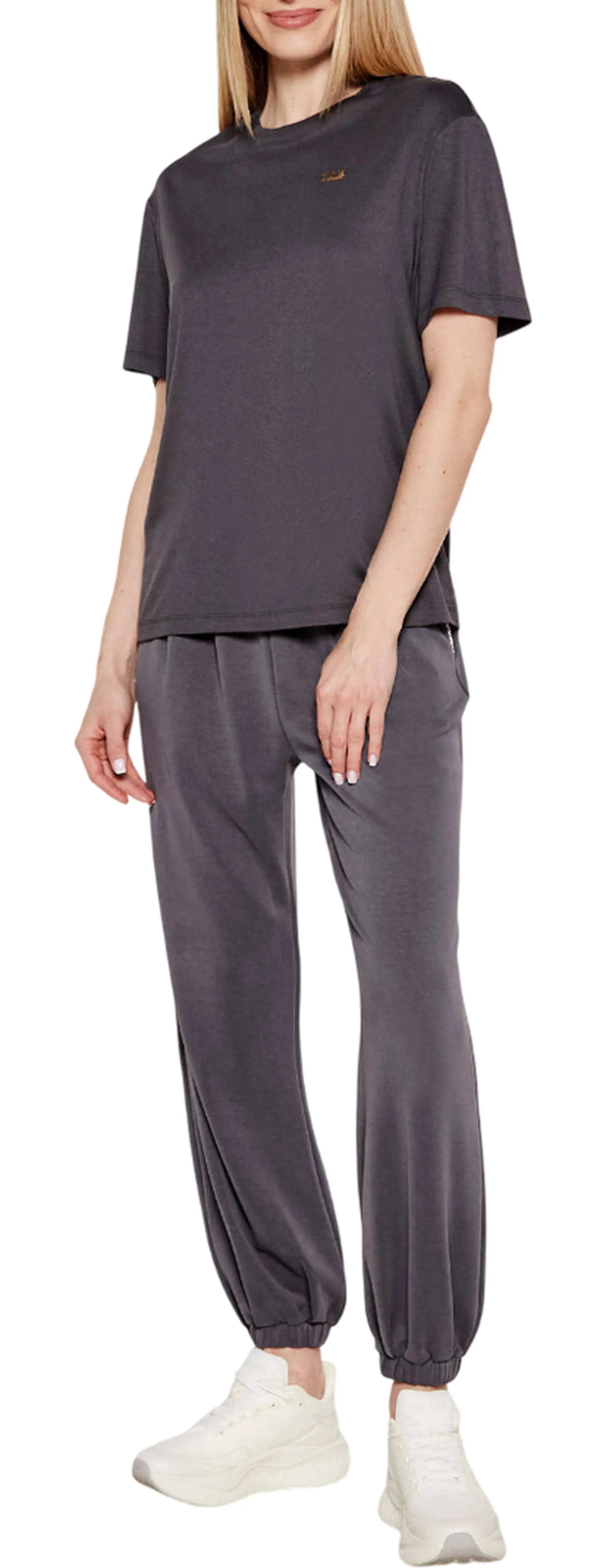 Ea7 B'T-Shirt Core Lady Relax' Gray 7W000189Af13919 176037