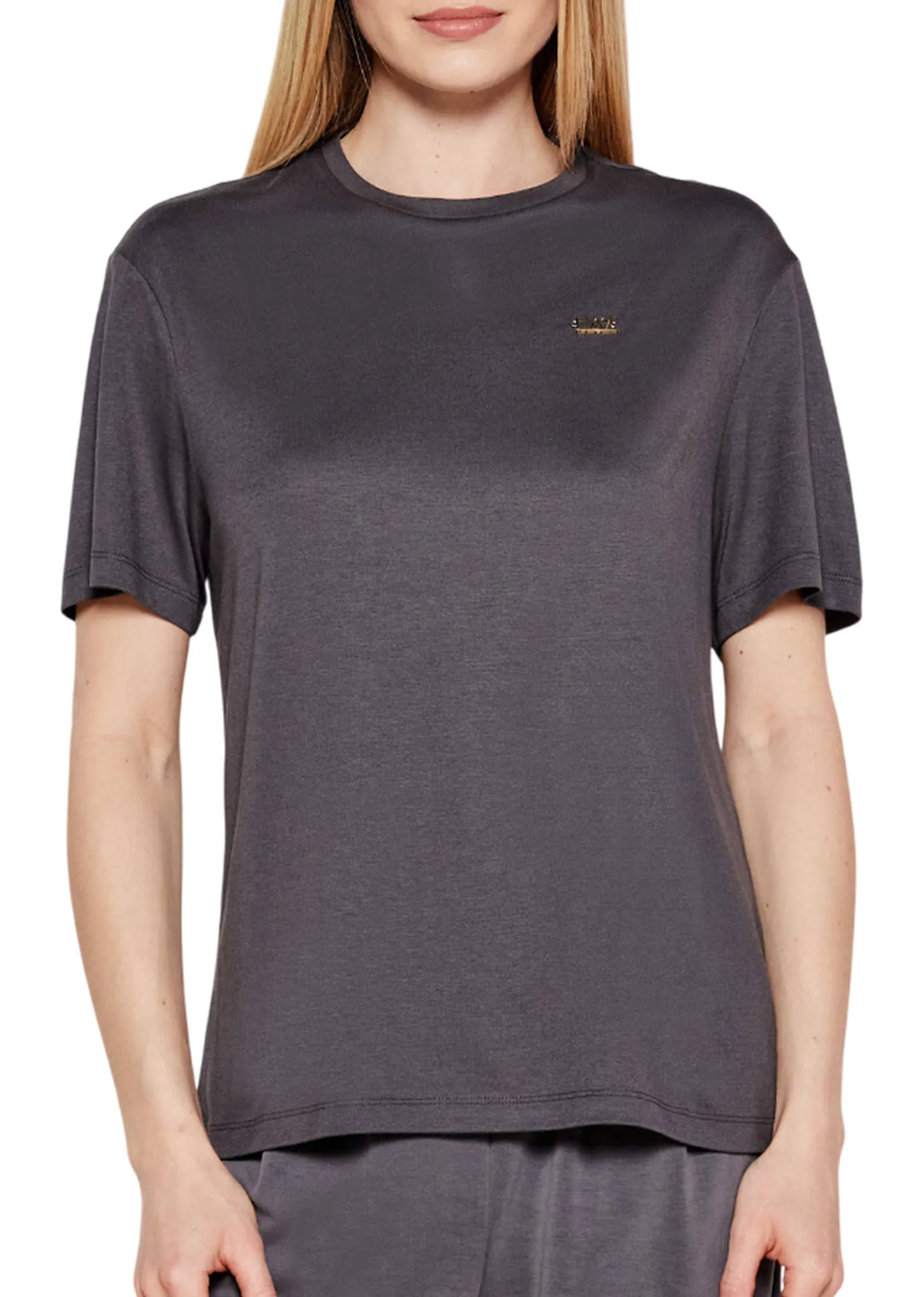 Ea7 T-Shirt Core Lady Relax Grigio 7W000189Af13919 176039