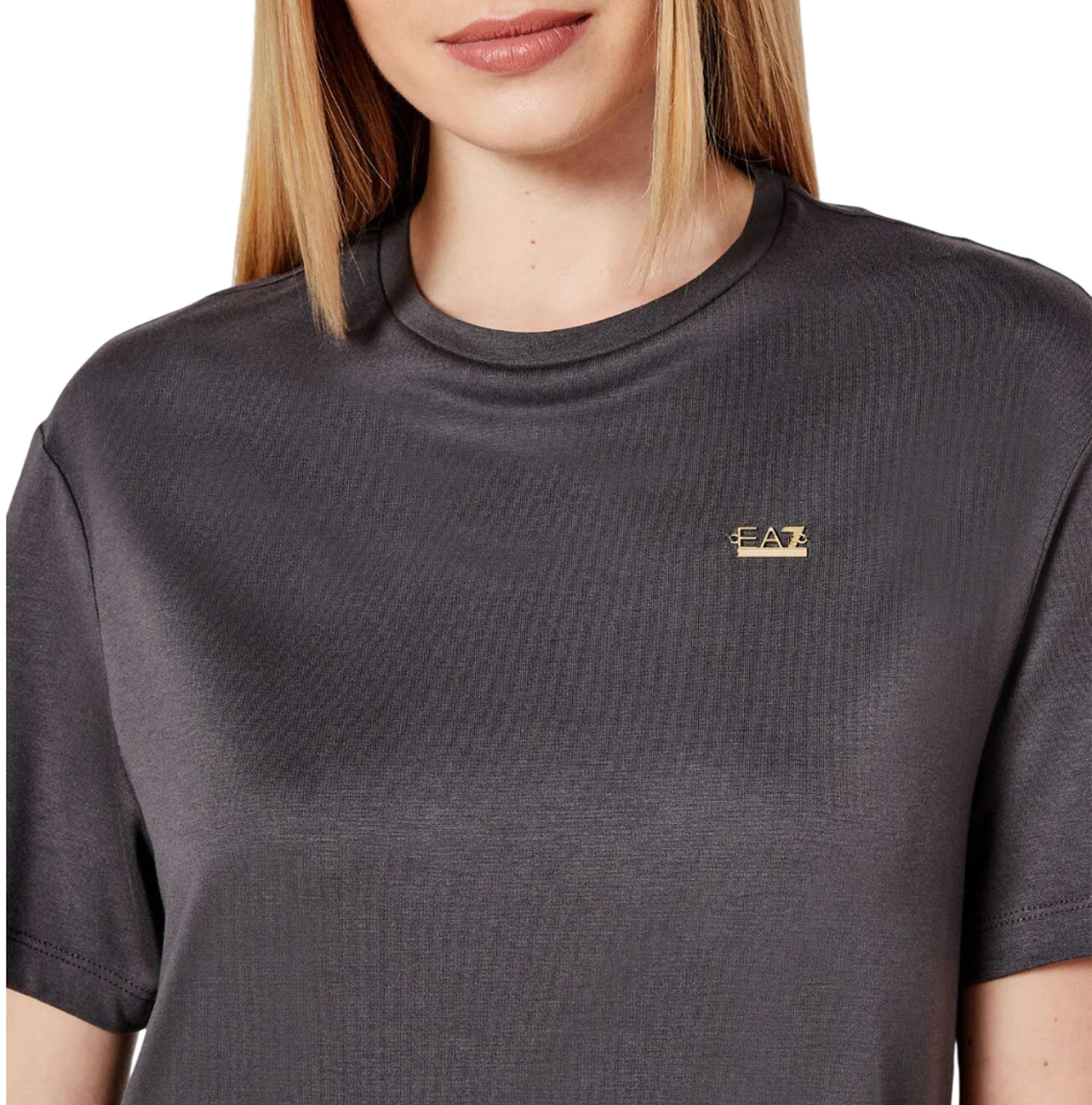 Ea7 B'T-Shirt Core Lady Relax' Gray 7W000189Af13919 176040