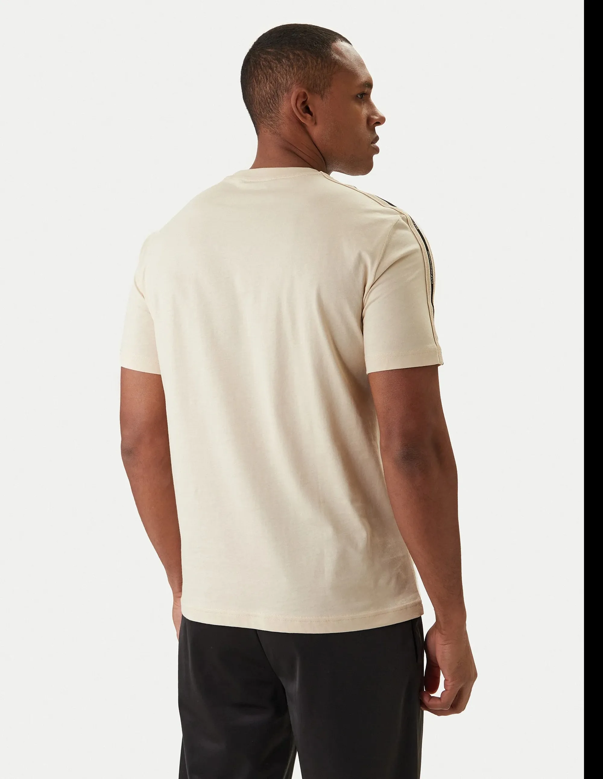 Ea7 T-Shirt Logo Series Beige 7M001476Af10375 174474