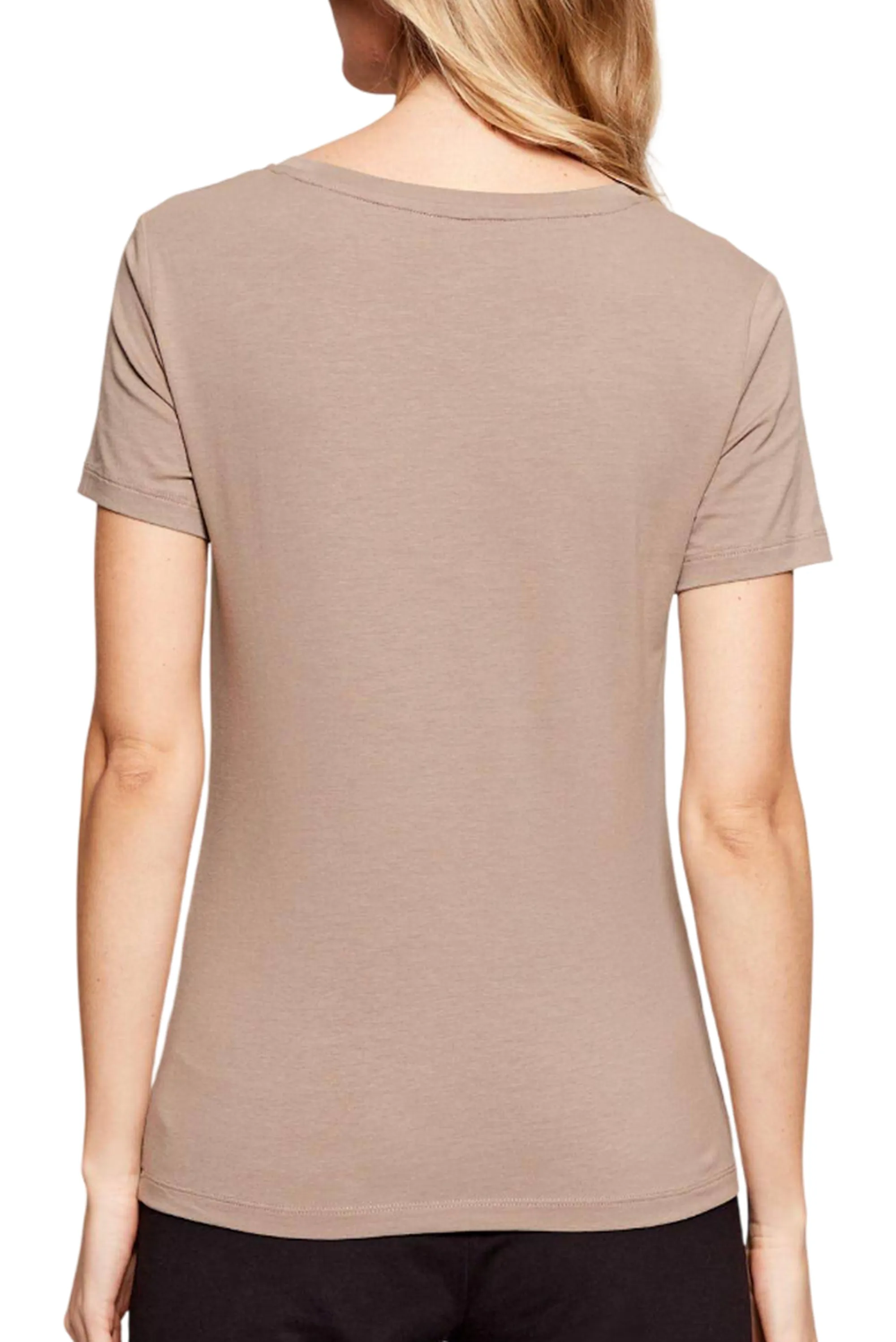 Ea7 B'T-Shirt Logo Series' Beige 7W000536Af10373 176001