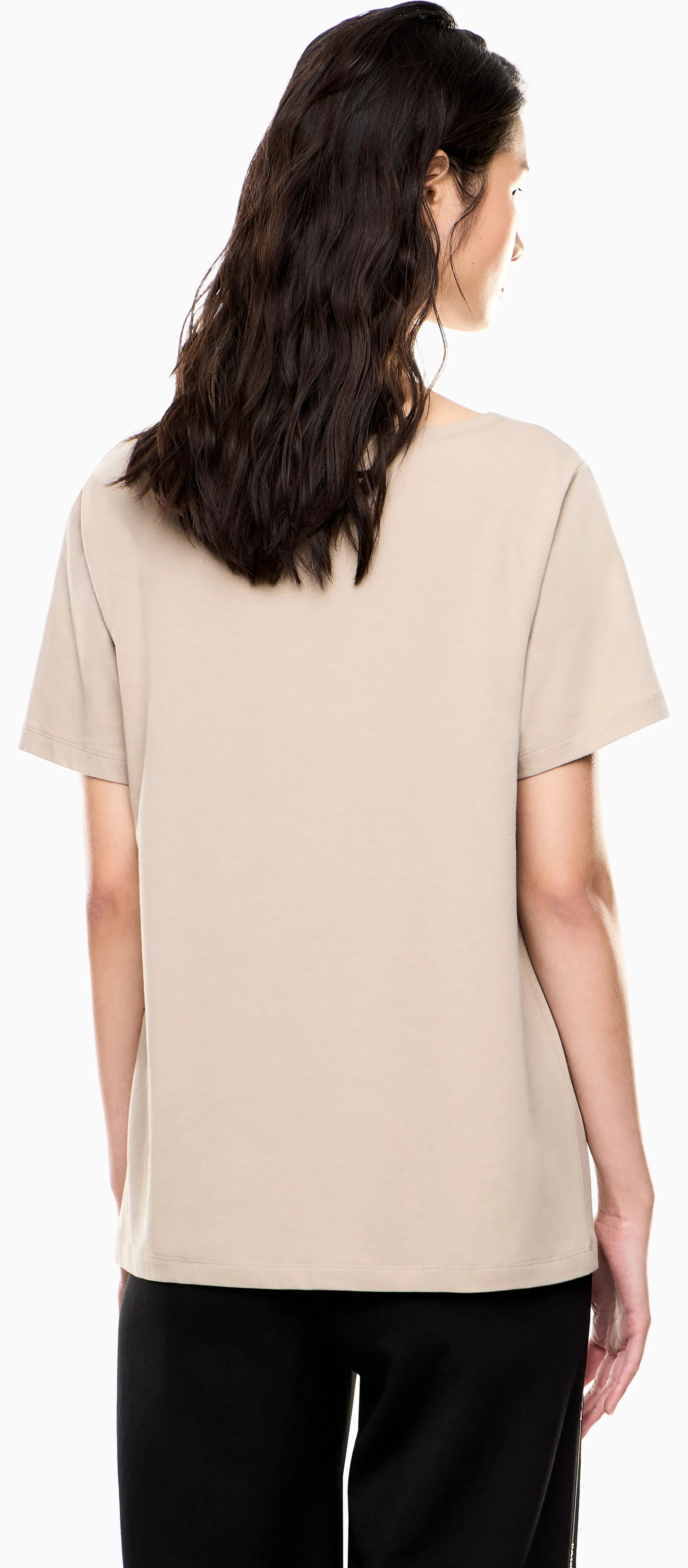 Ea7 T-Shirt Logo Series Beige 7W001098Af14880 174663