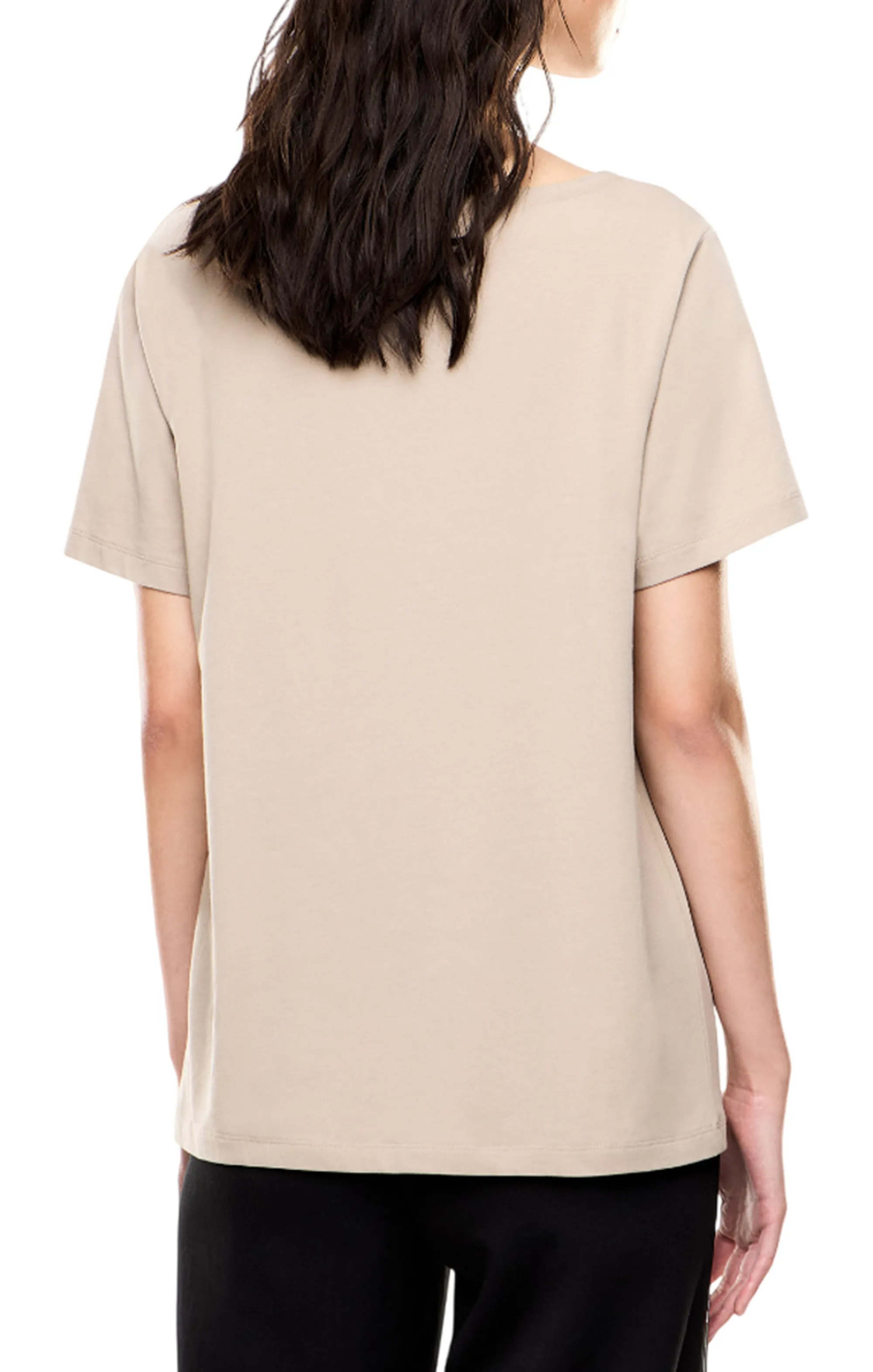 Ea7 B'T-Shirt Logo Series' Beige 7W001098Af14880 175974