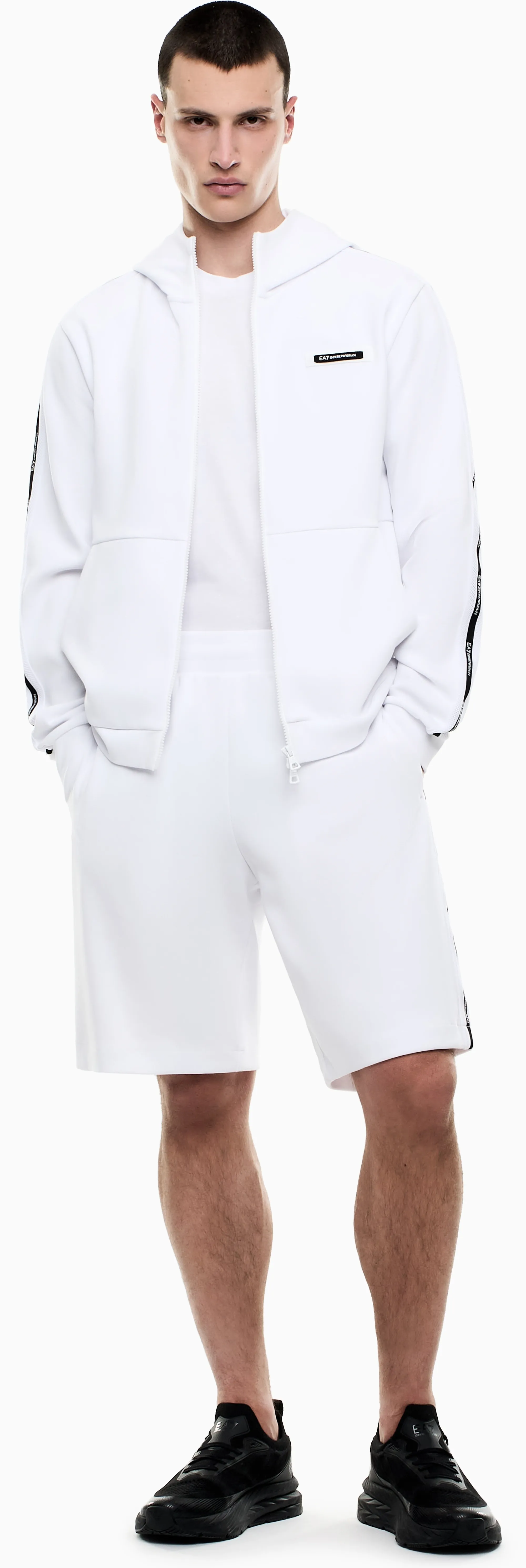 Ea7 T-Shirt Logo Series Bianco 7M001476Af10375 174457