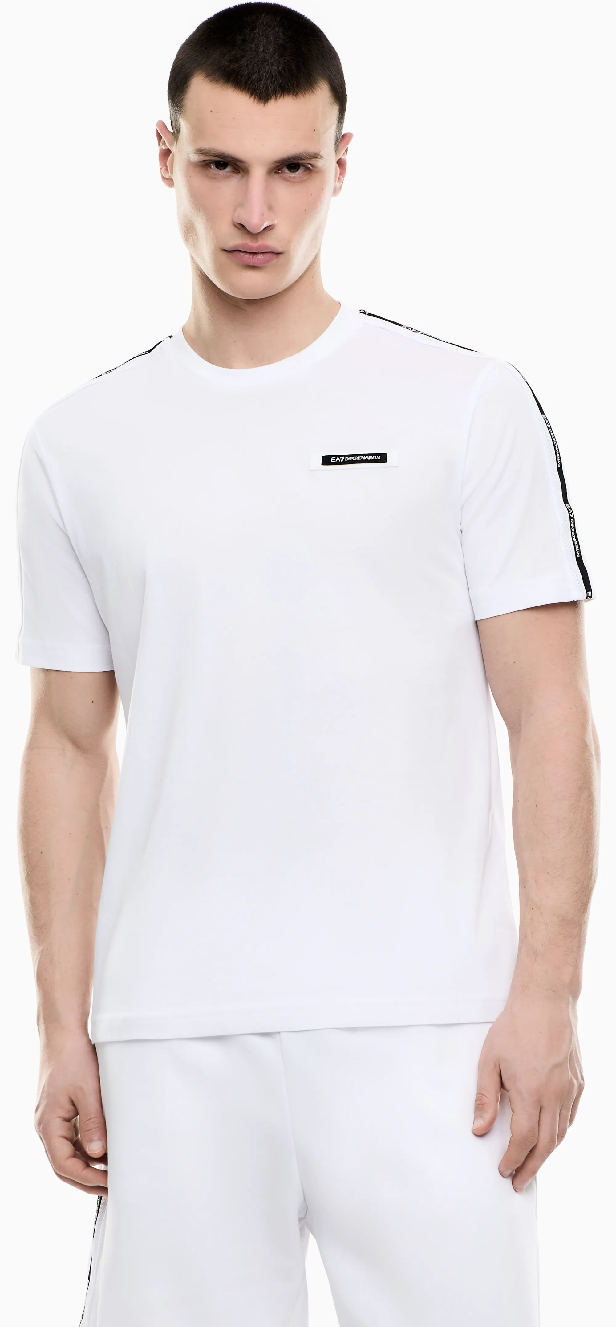 Ea7 T-Shirt Logo Series Bianco 7M001476Af10375 174459