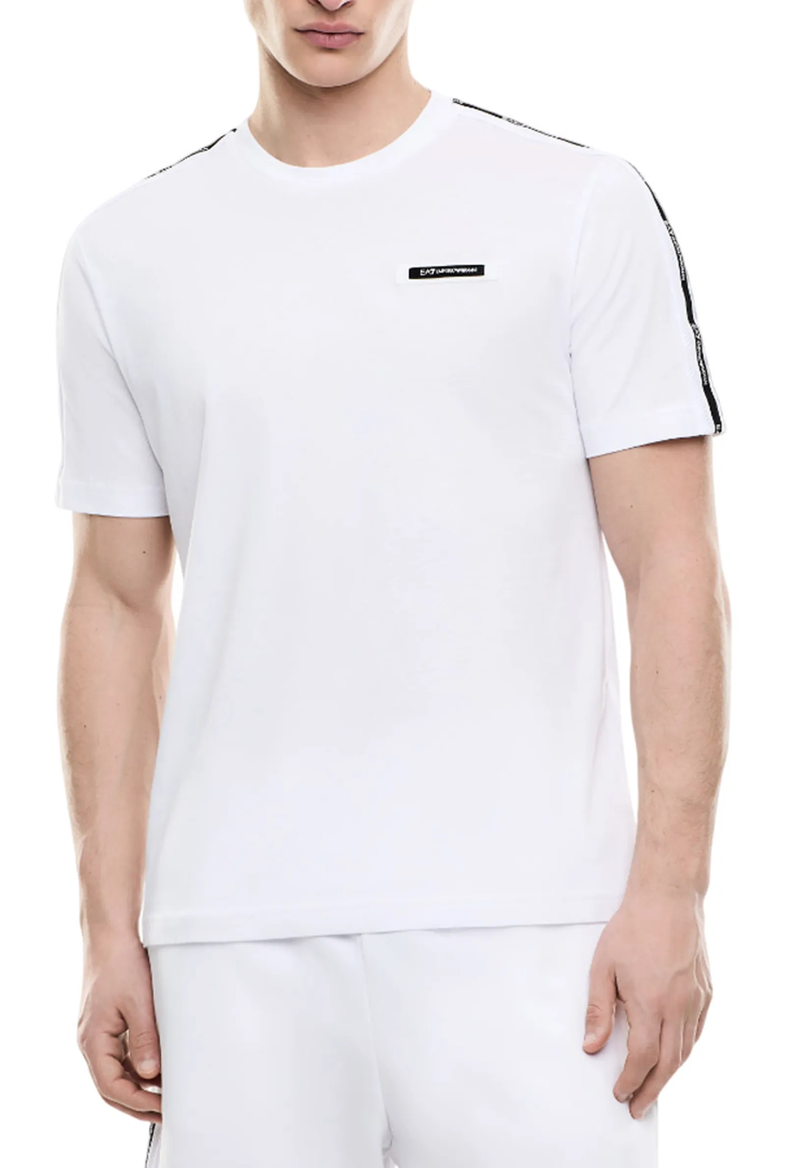 Ea7 T-Shirt Logo Series Bianco 7M001476Af10375 177805
