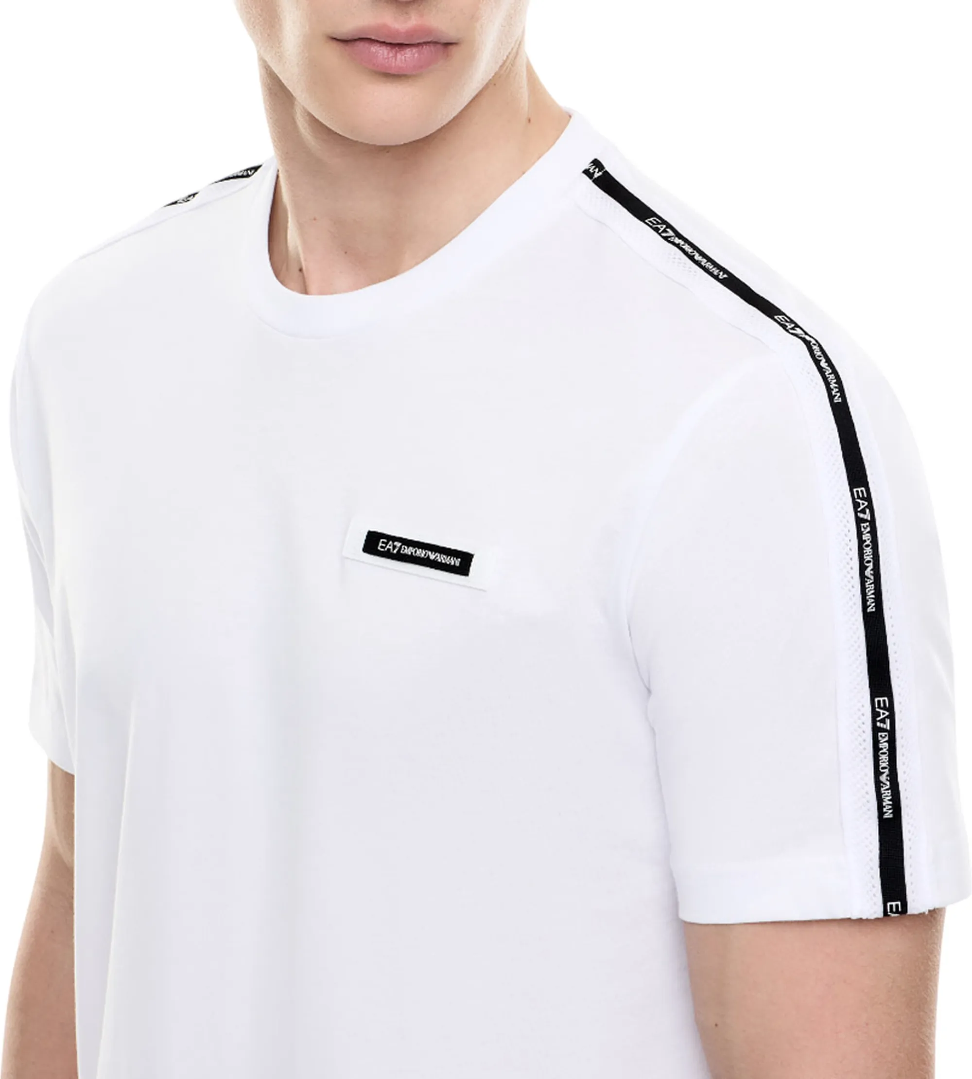 Ea7 B'T-Shirt Logo Series' White 7M001476Af10375 177811