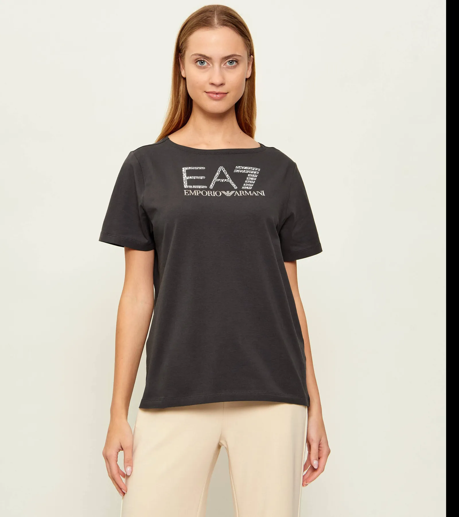 Ea7 T-Shirt Logo Series Grigio 7W001098Af14880 174670