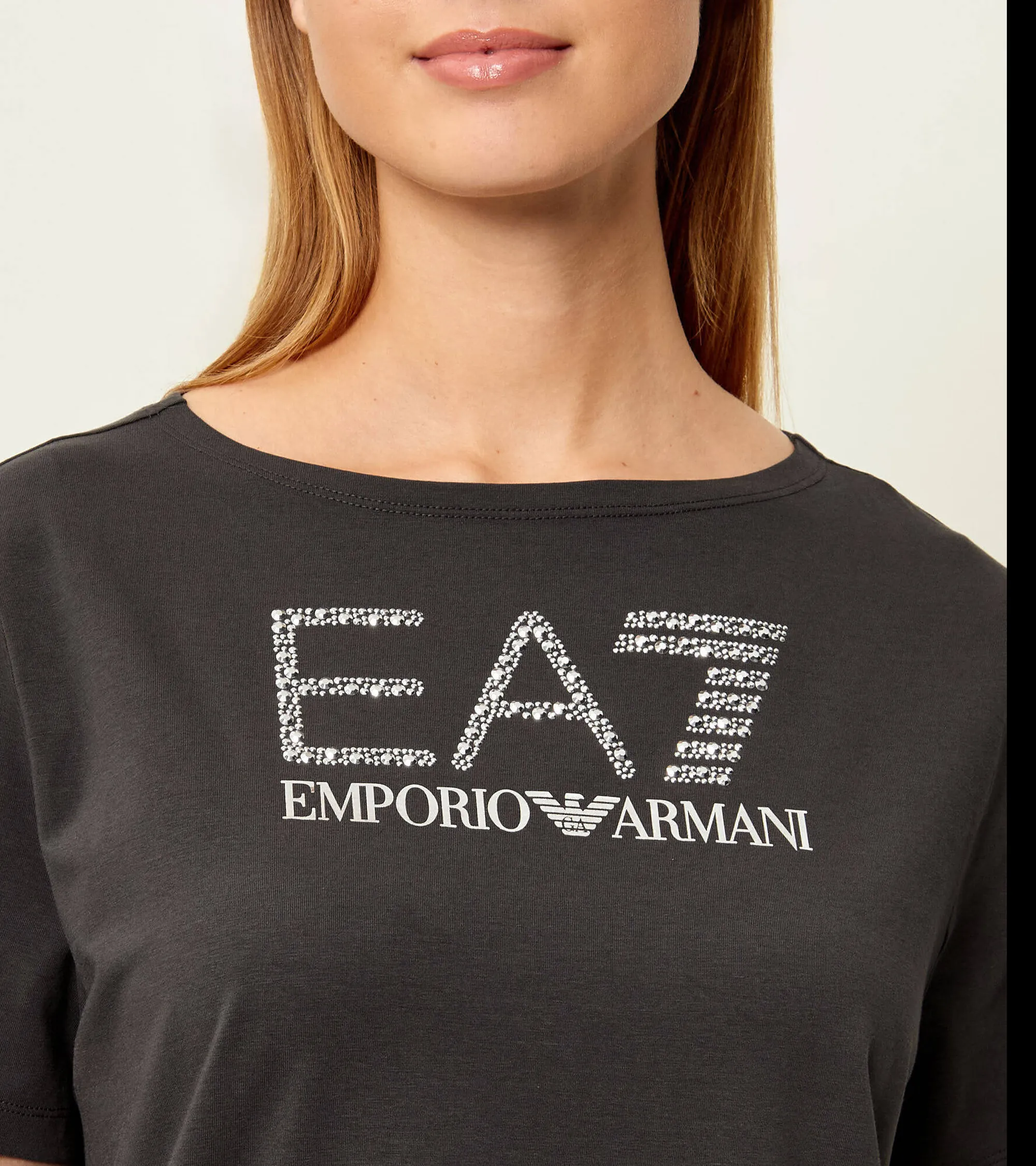Ea7 T-Shirt Logo Series Grigio 7W001098Af14880 174671