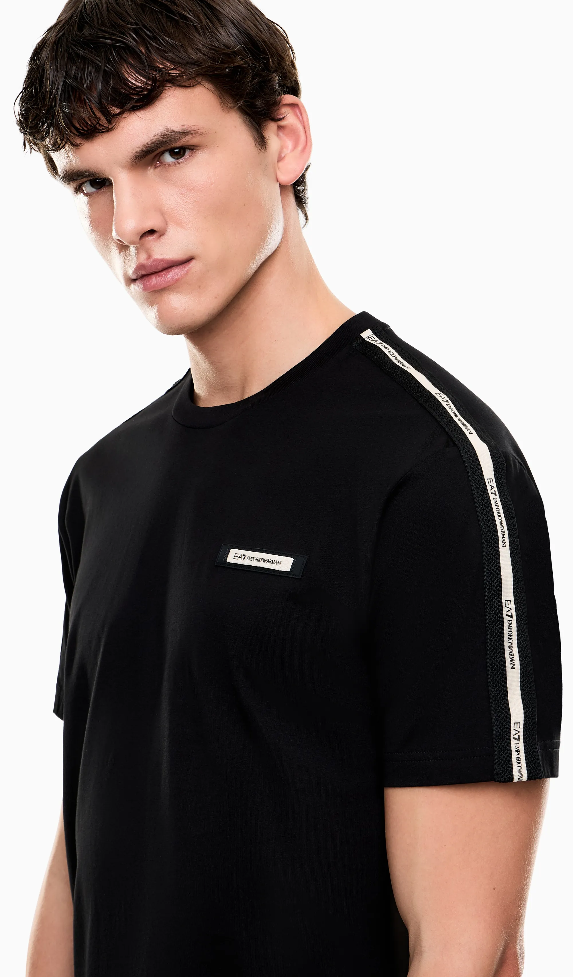 Ea7 T-Shirt Logo Series Nero 7M001476Af10375 174471