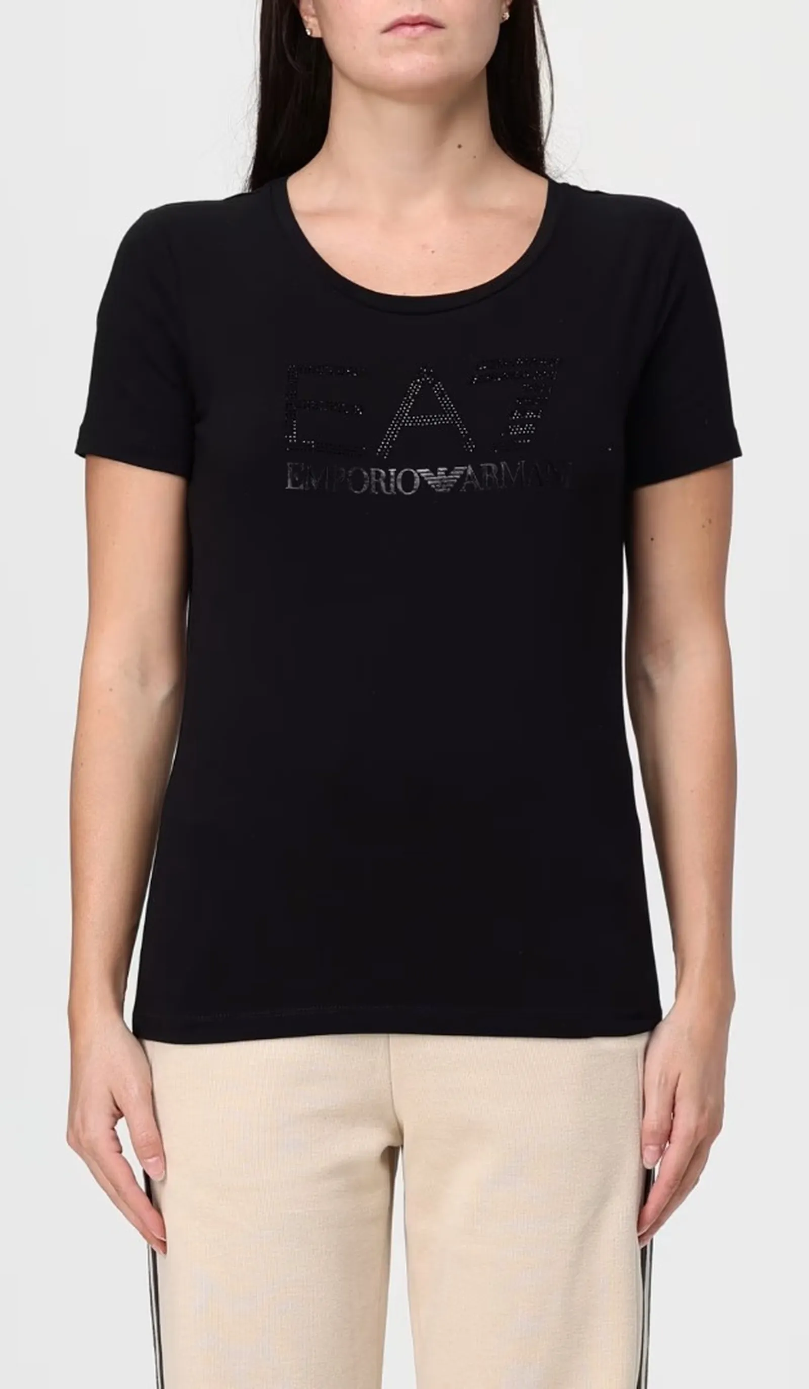 Ea7 T-Shirt Logo Series Nero 7W000536Af10373 181501