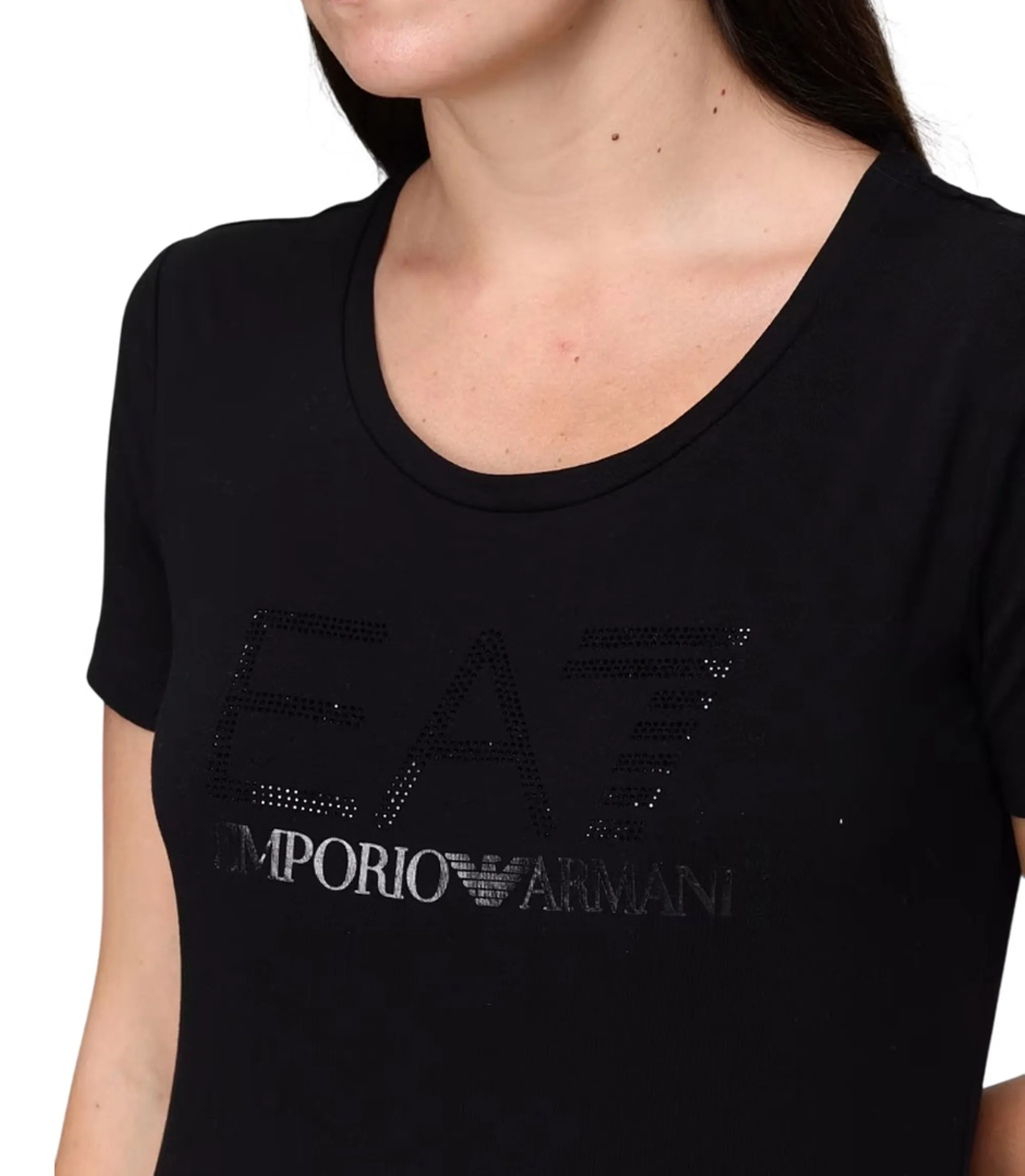 Ea7 T-Shirt Logo Series Nero 7W000536Af10373 181575