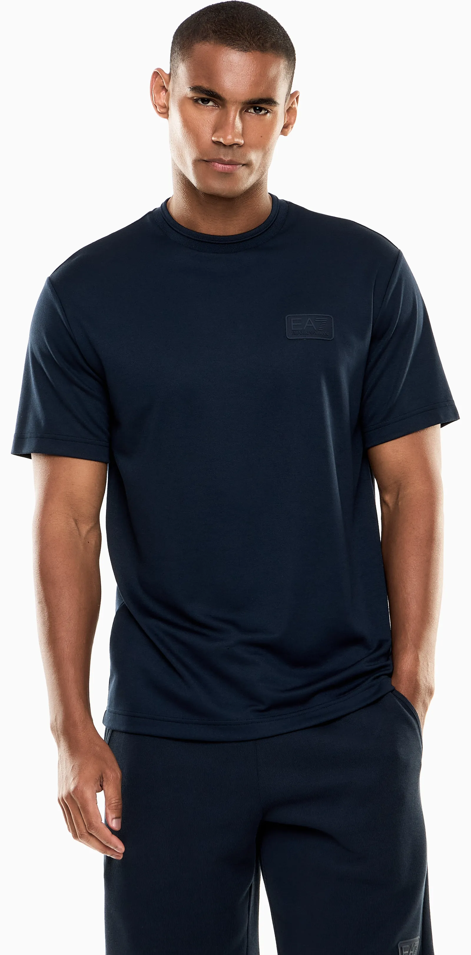 Ea7 T-Shirt Lux Indentity Blu 7M001357Af13862 174314