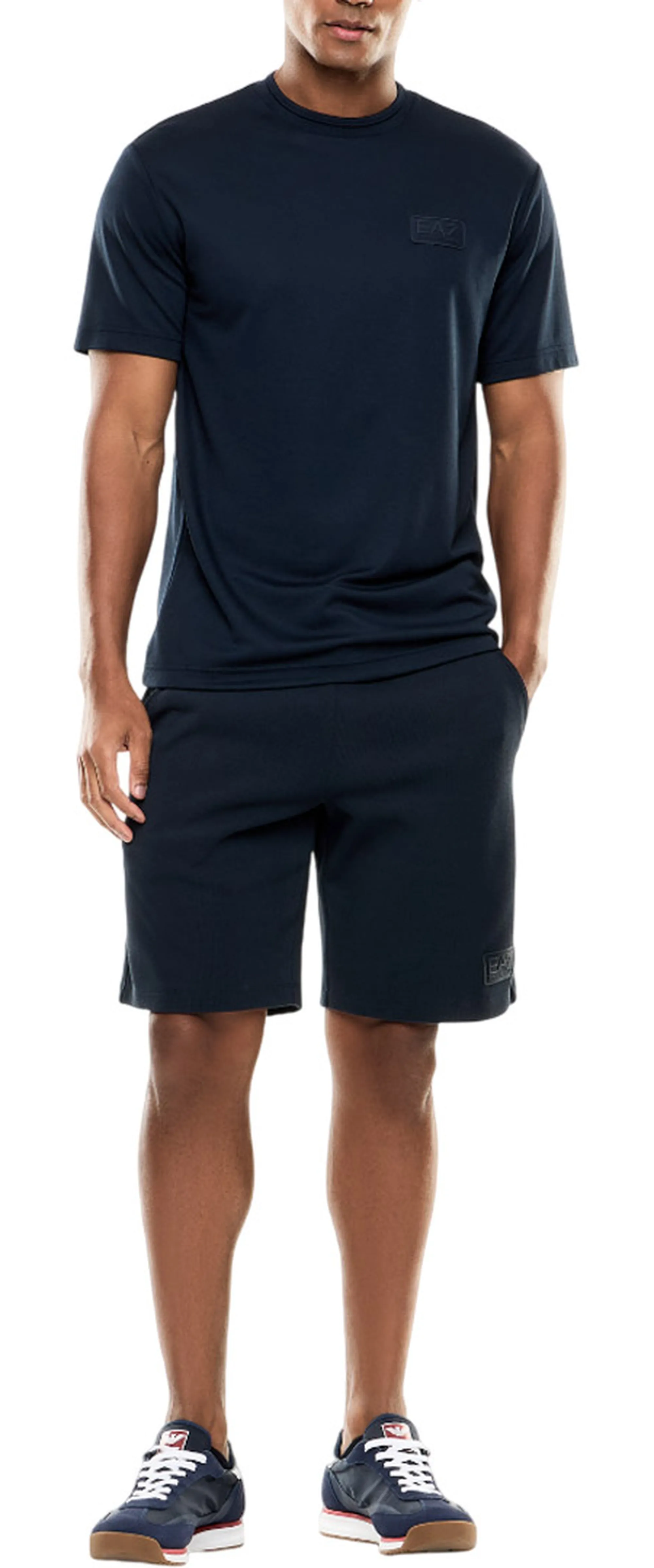 Ea7 T-Shirt Lux Indentity Blu 7M001357Af13862 177572