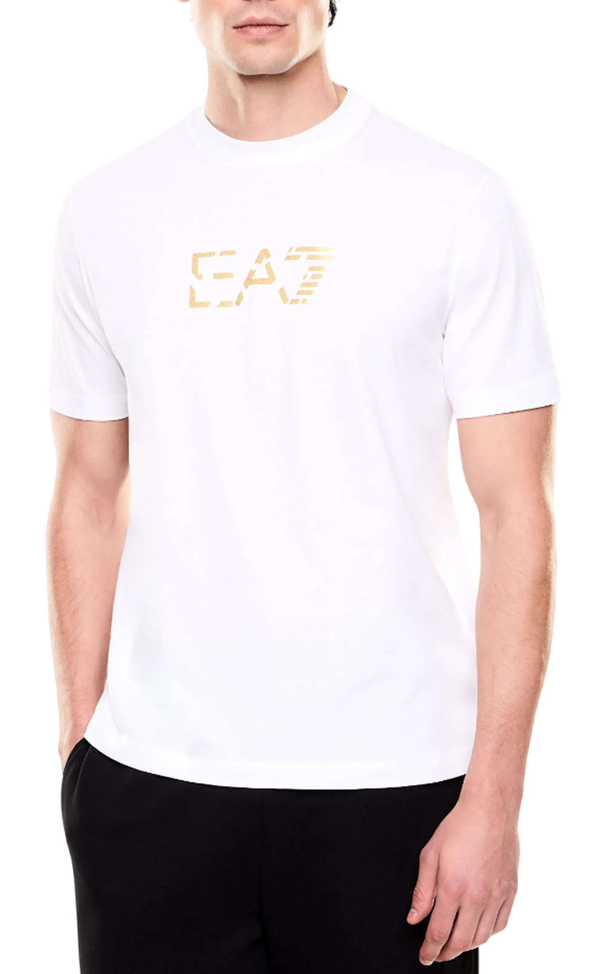 Ea7 B'T-Shirt Premium Label' White 7M001562Af17789 177818