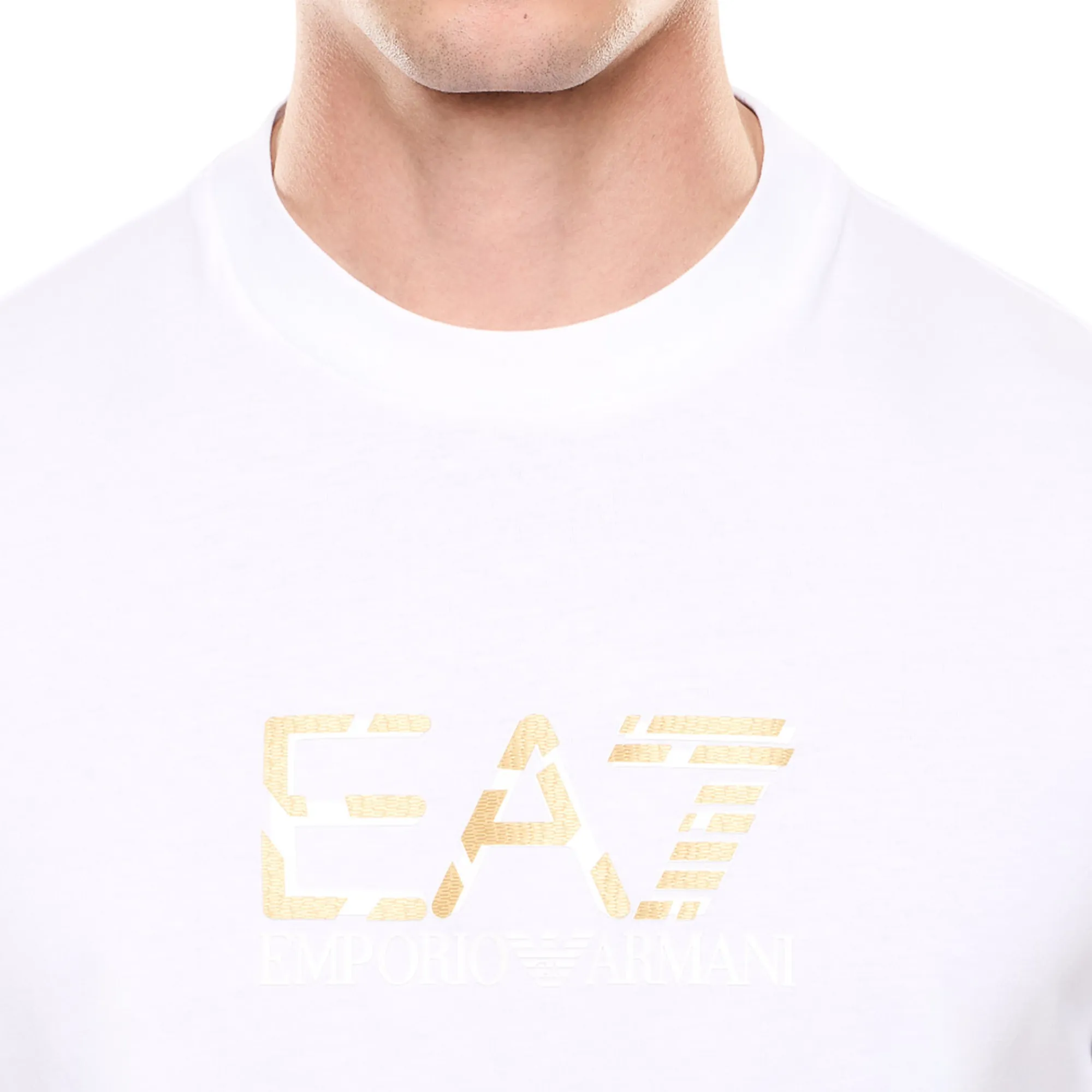 Ea7 B'T-Shirt Premium Label' White 7M001562Af17789 177821
