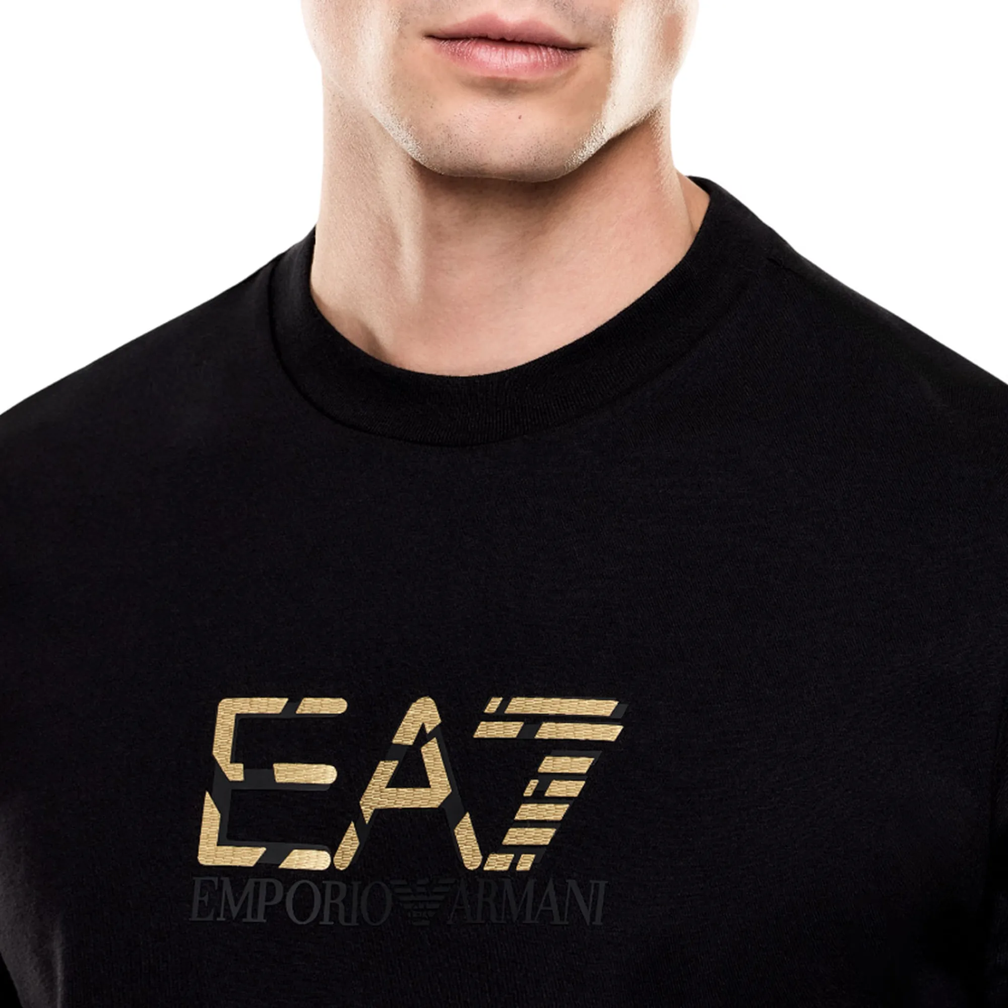 Ea7 B'T-Shirt Premium Label' Black 7M001562Af17789 177835