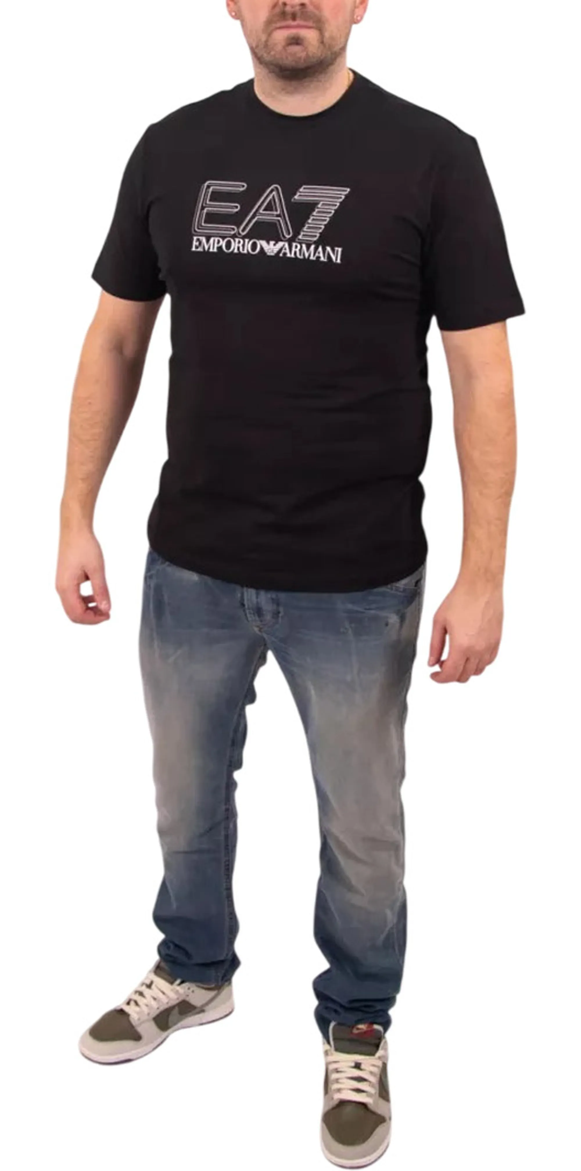 Ea7 T-Shirt Visibility Nero 7M001308Af10373 177284