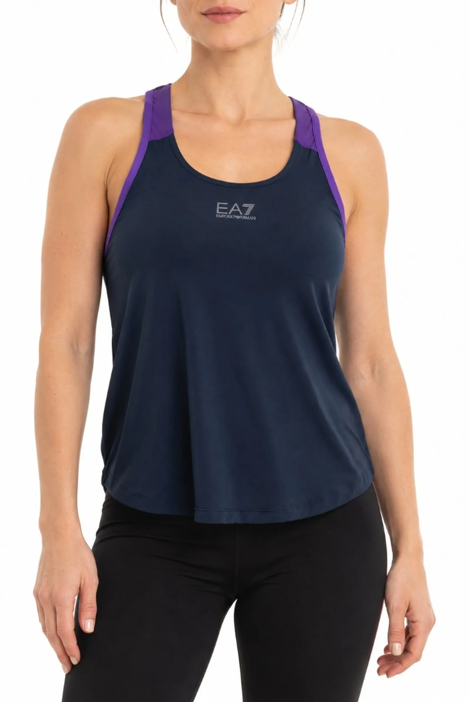 Ea7 Top Blu 6Lth60Tjjez 198408
