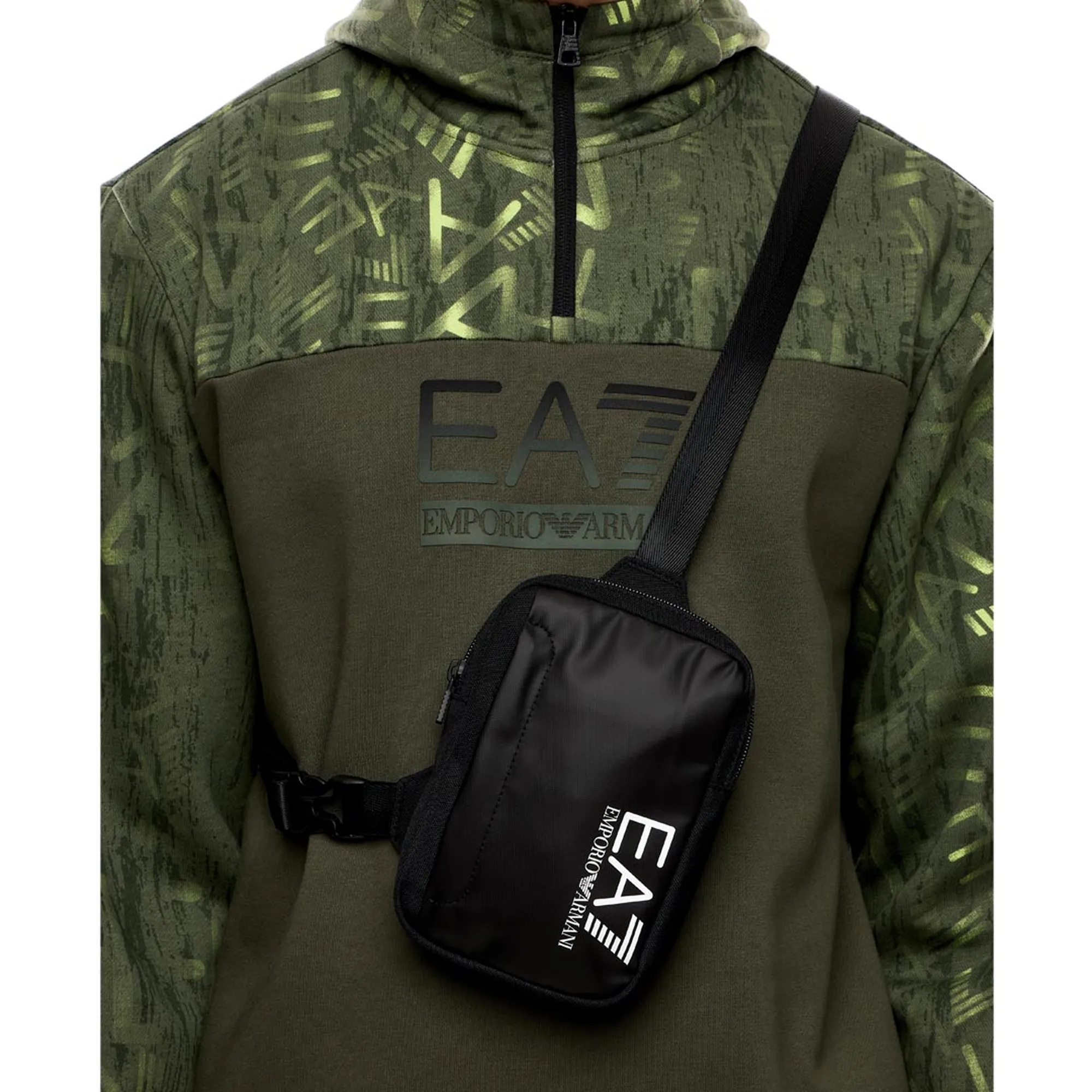 Ea7 B'Train Core Small Shoulder Bag' Black 7X000058Af19722 162481