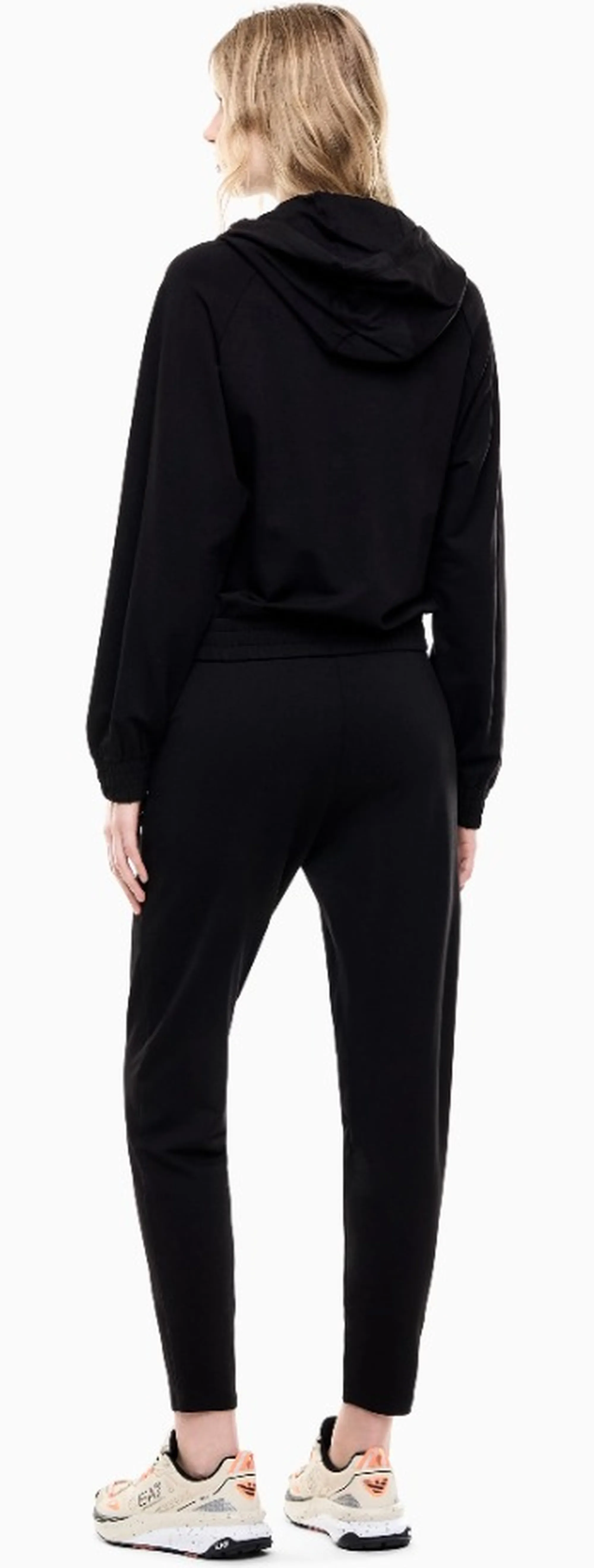Ea7 Tuta In Cotone E Modal Nero 7W001448Af12502 190916
