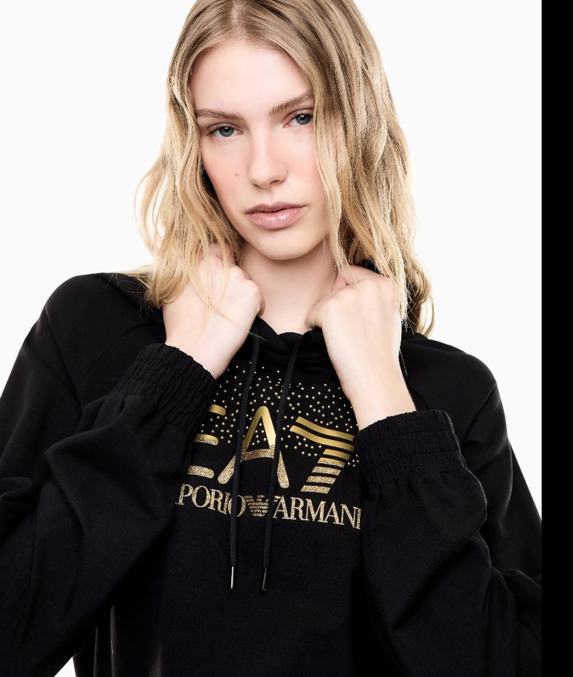 Ea7 Tuta In Cotone E Modal Nero 7W001448Af12502 190919