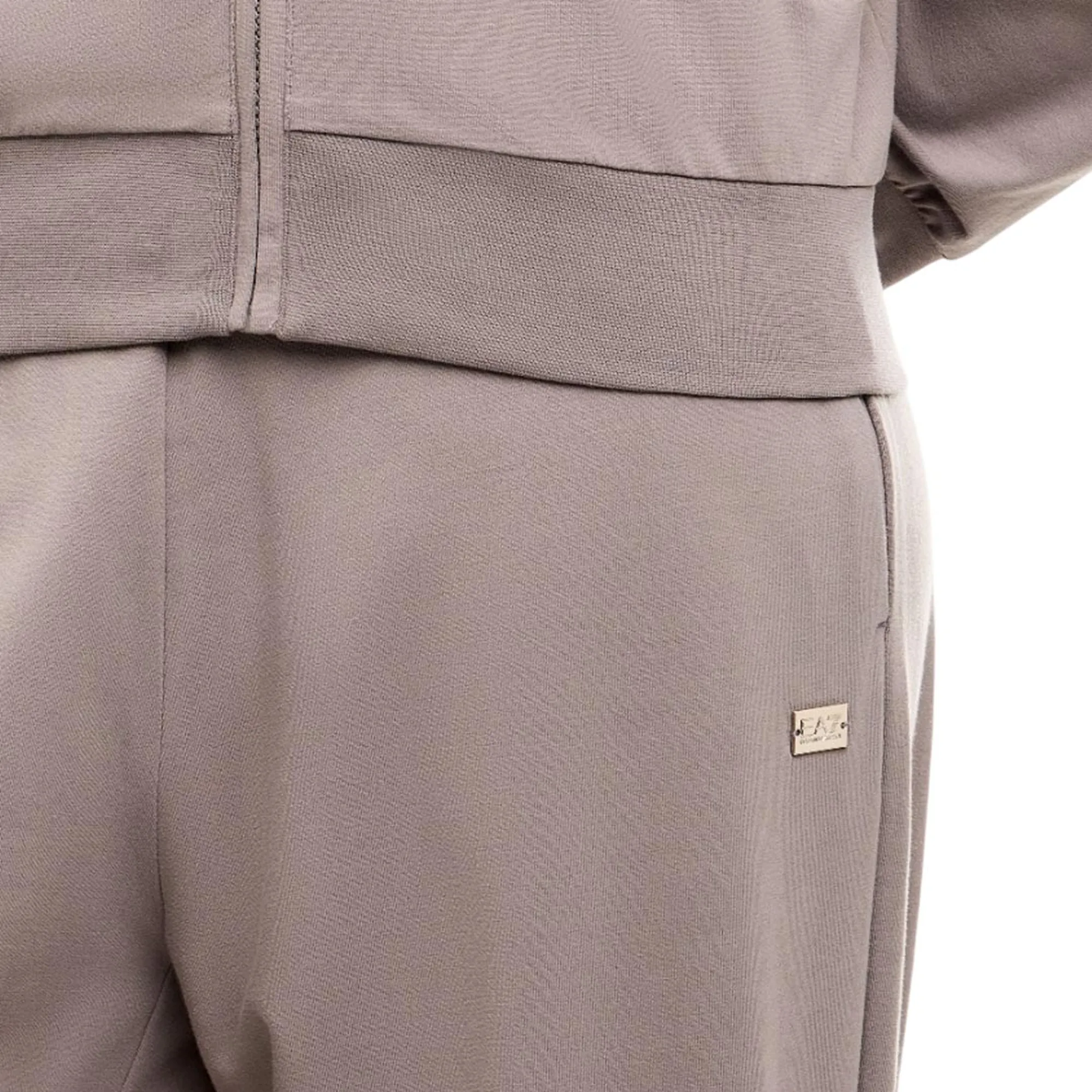 Ea7 Tuta Stretch Suite Wide Leg Beige 7W000464Af13135 195559