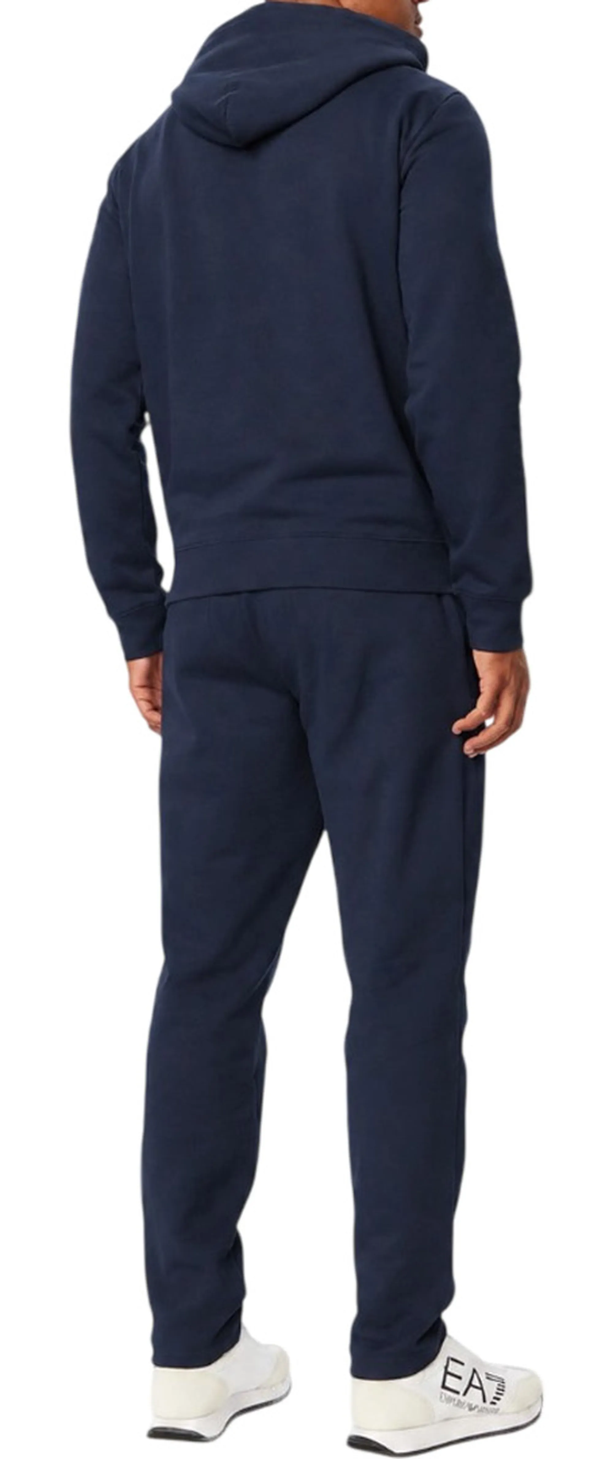 Ea7 Tuta Visibility In Jersey Blu 7M002429Af10377 191307