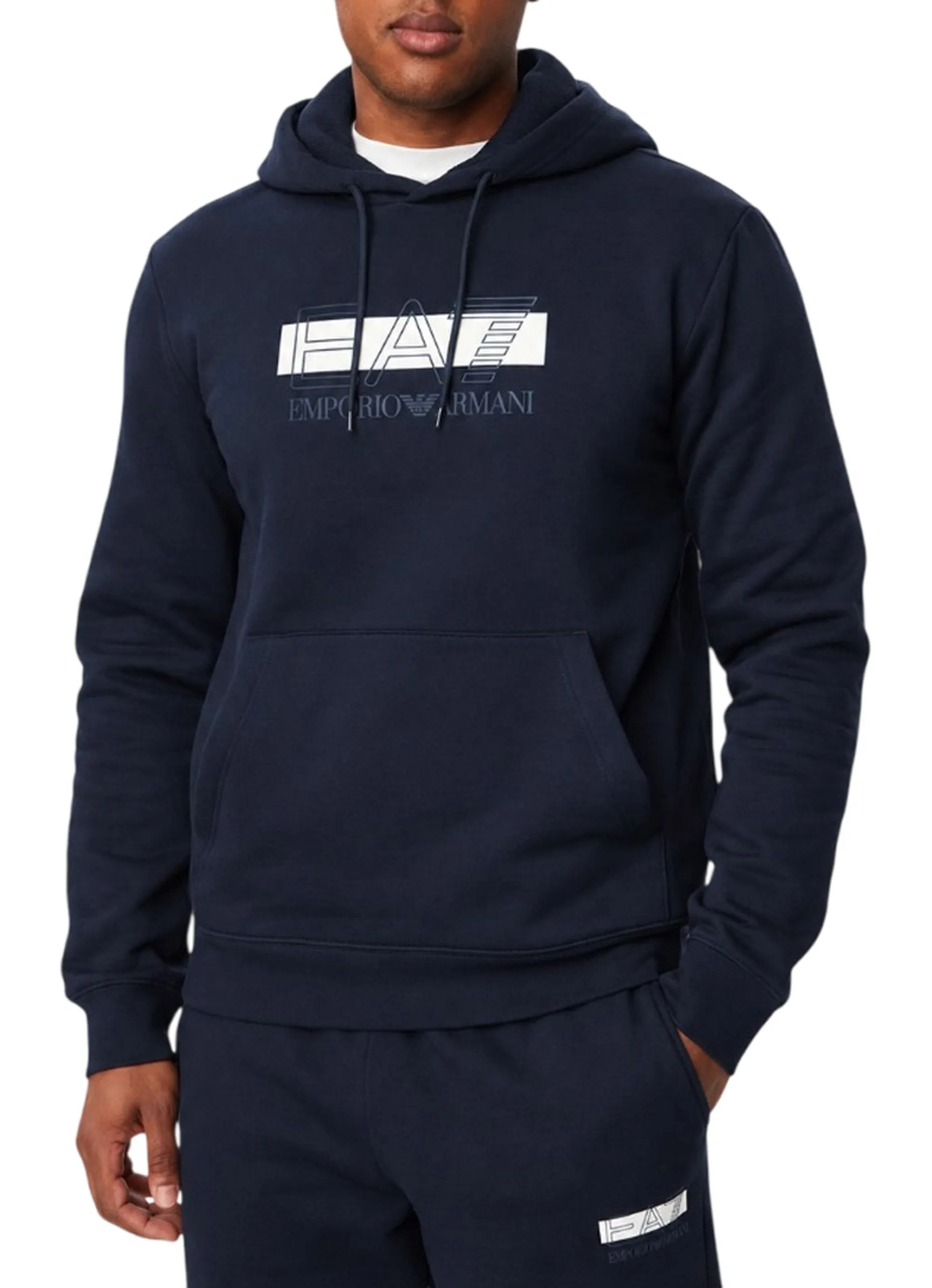 Ea7 Tuta Visibility In Jersey Blu 7M002429Af10377 191308