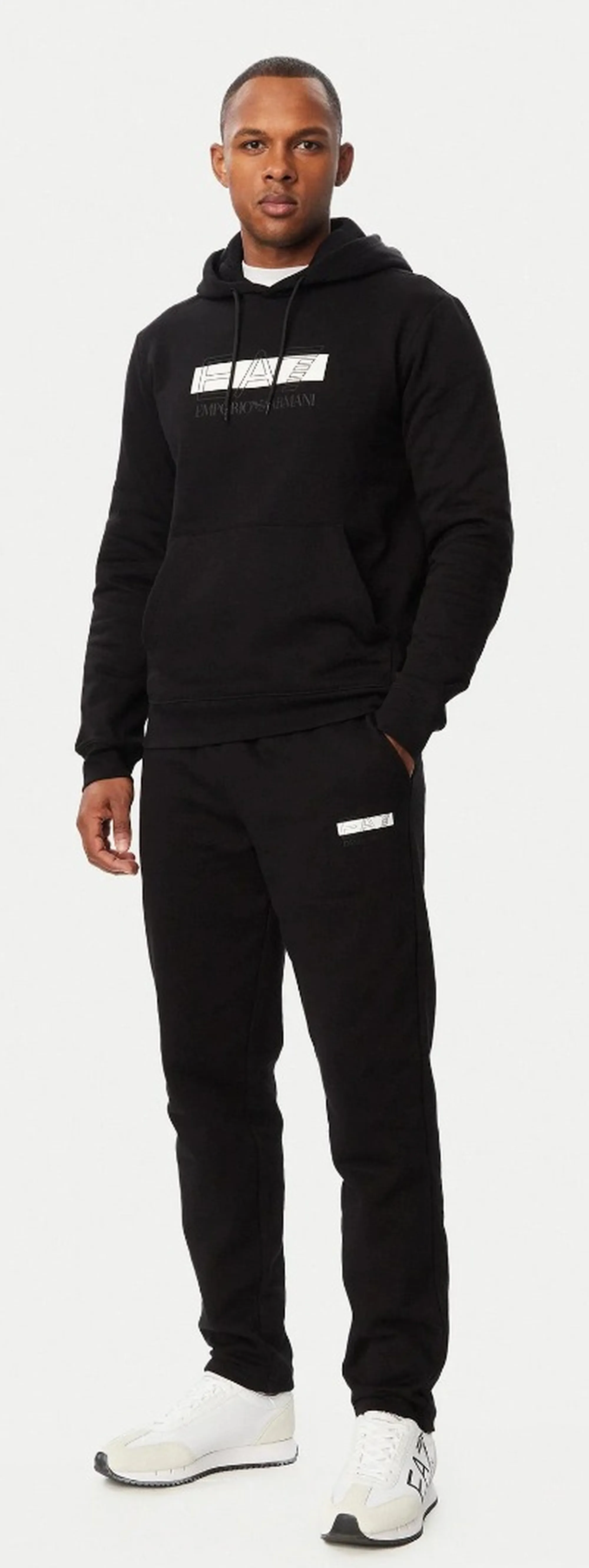 Ea7 B'Visibility In Jersey Track Suit' Black 7M002429Af10377 191223