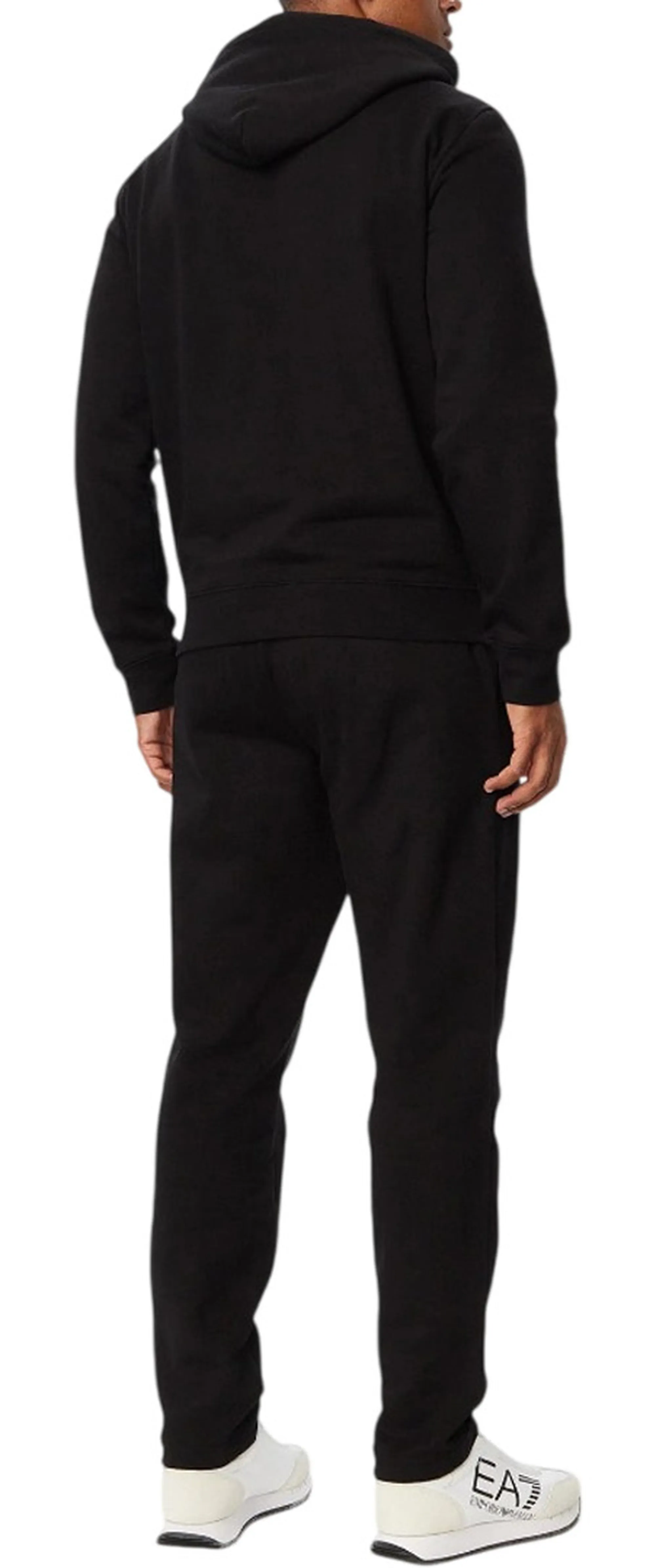 Ea7 Tuta Visibility In Jersey Nero 7M002429Af10377 191313