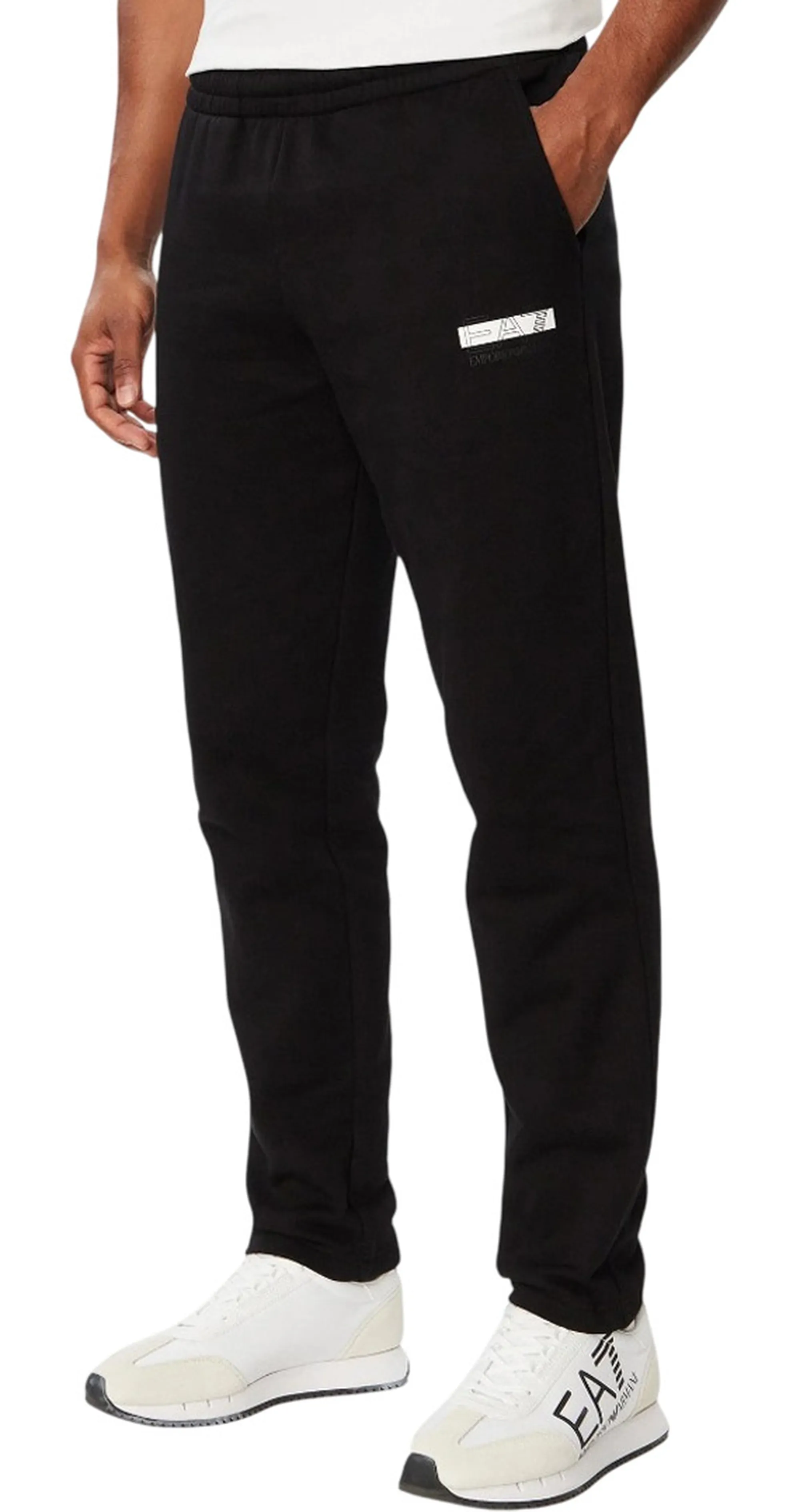 Ea7 Tuta Visibility In Jersey Nero 7M002429Af10377 191315