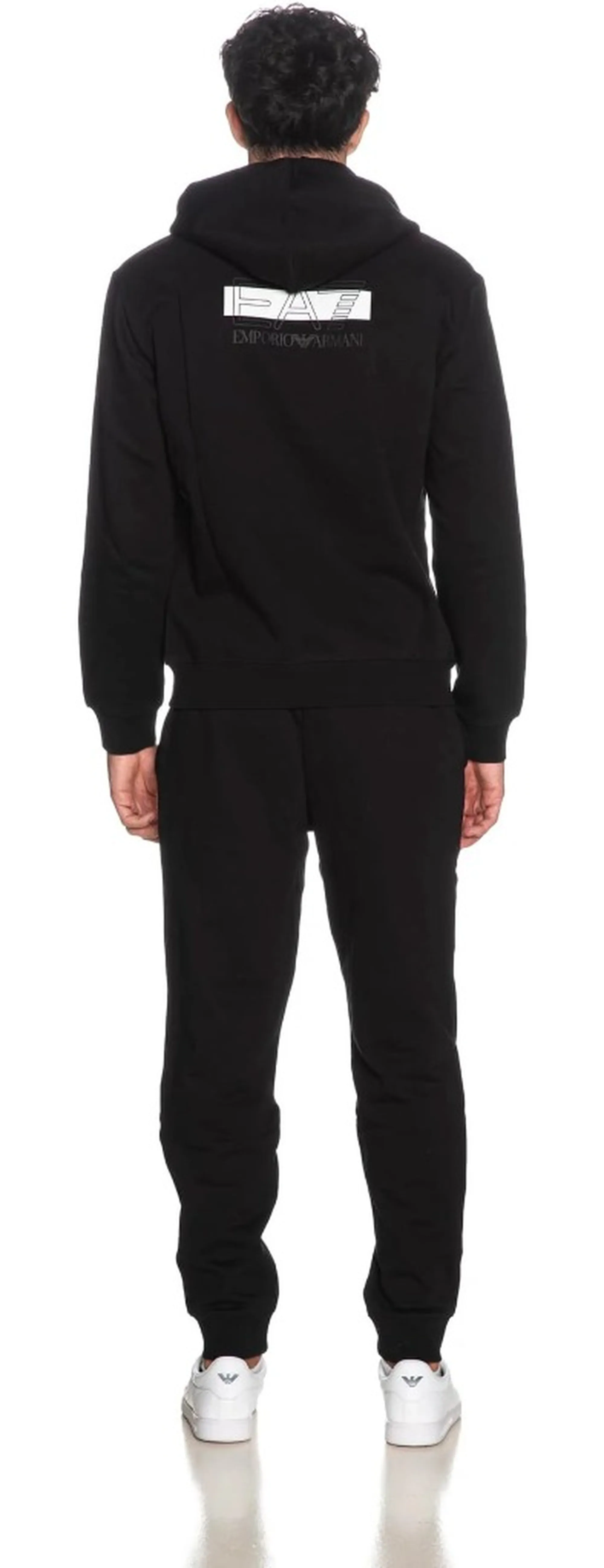 Ea7 B'Visibility In Jersey Track Suite' Black 7M002430Af10377 191246