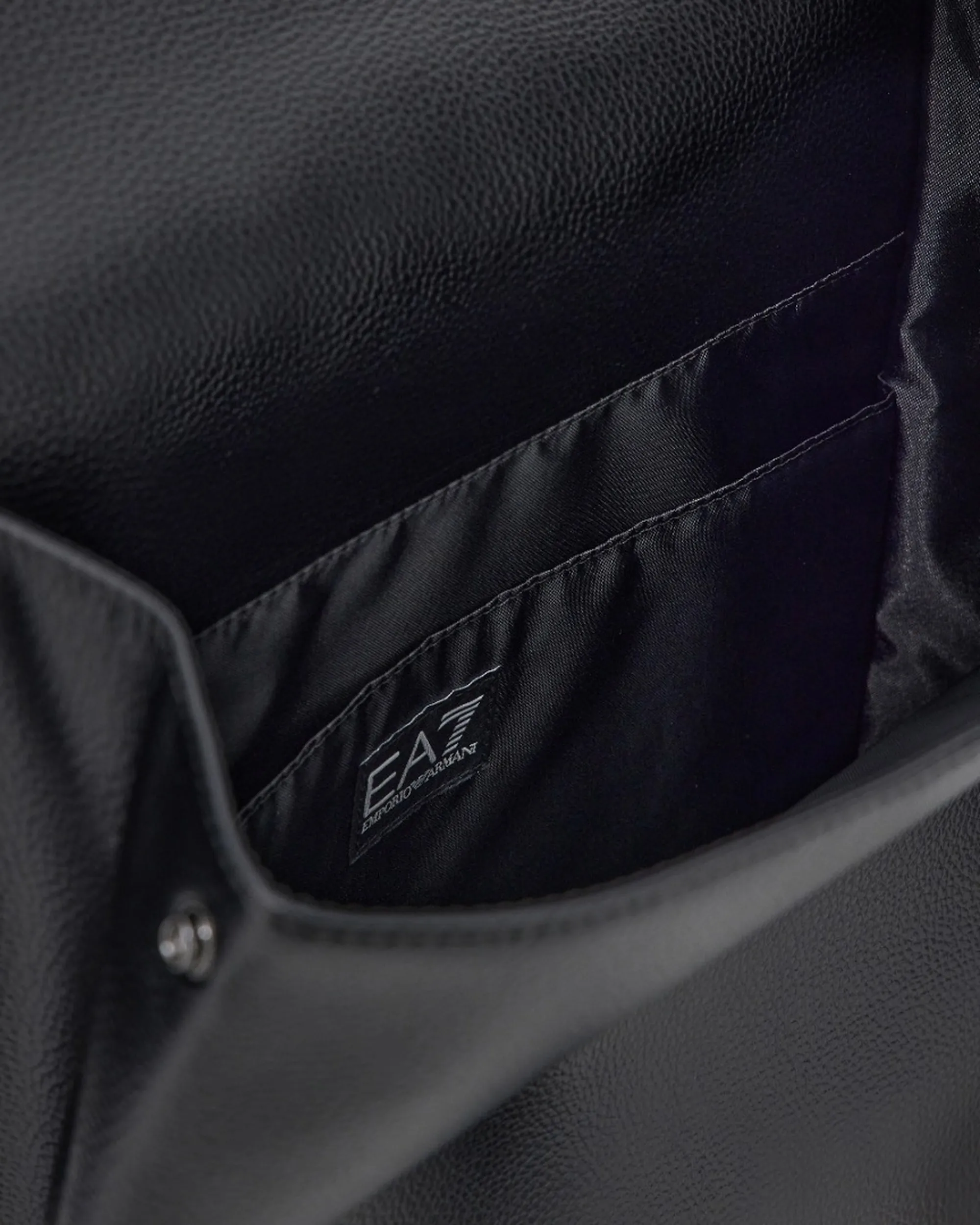 Ea7 B'Backpack With Hammered Finish' Black 7X000760Af29345 190830