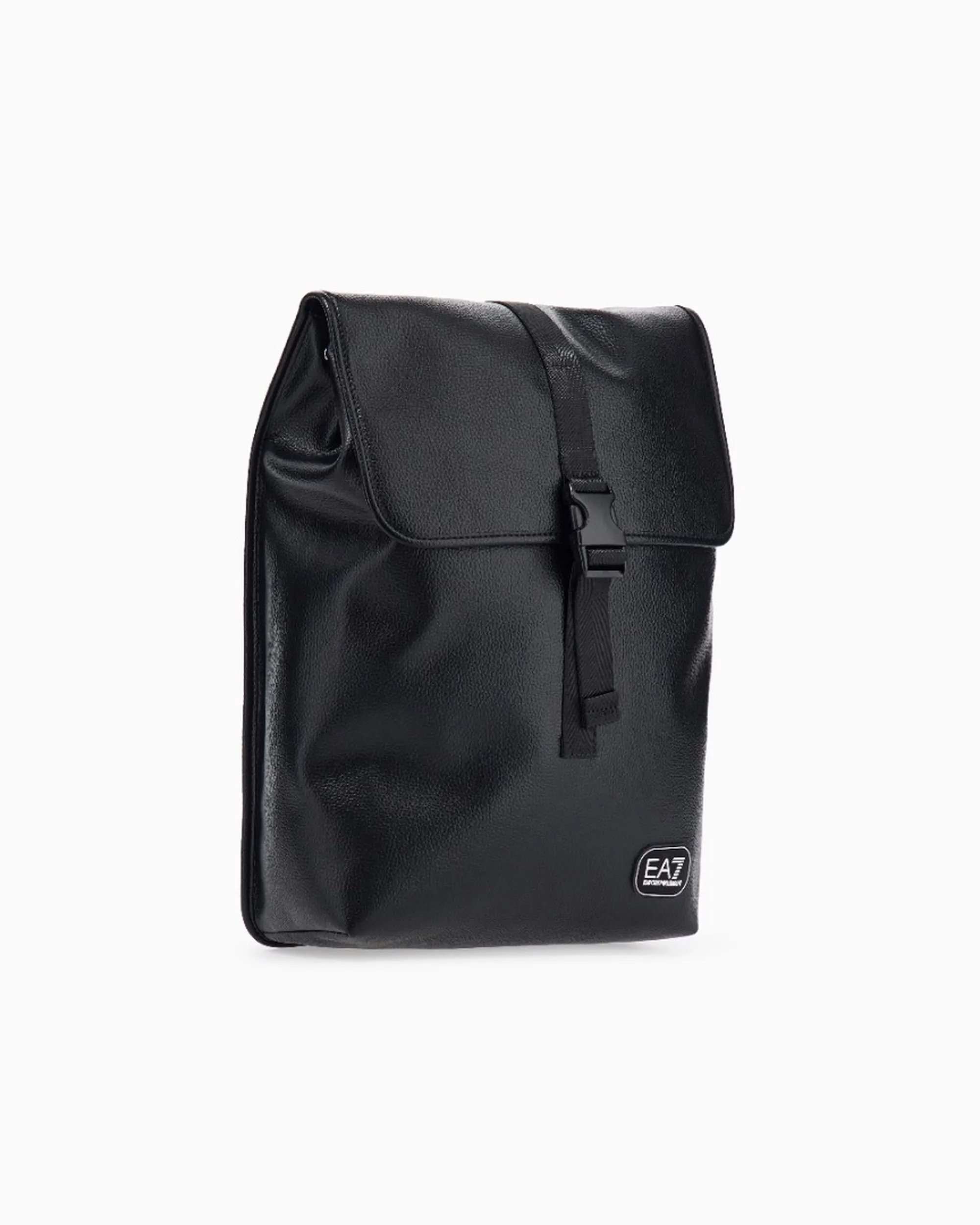 Ea7 B'Backpack With Hammered Finish' Black 7X000760Af29345 190831