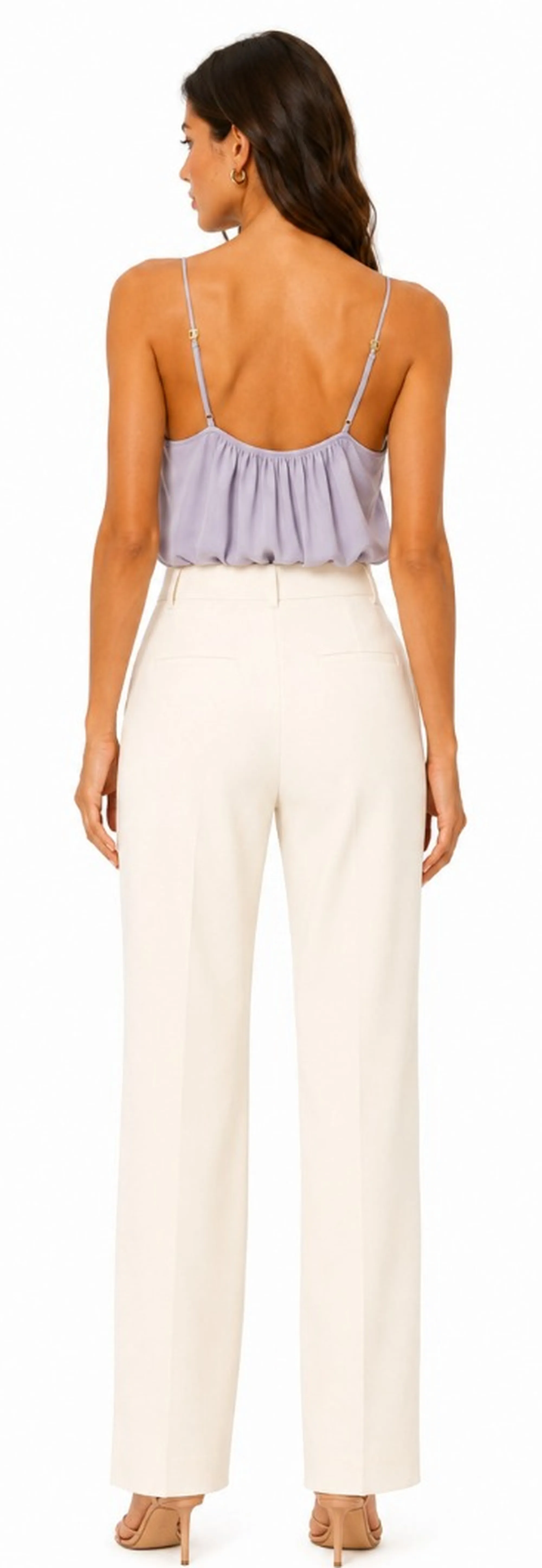 Elisabetta Franchi Body In Georgette Di Viscosa Burro Bo01461E2 184066