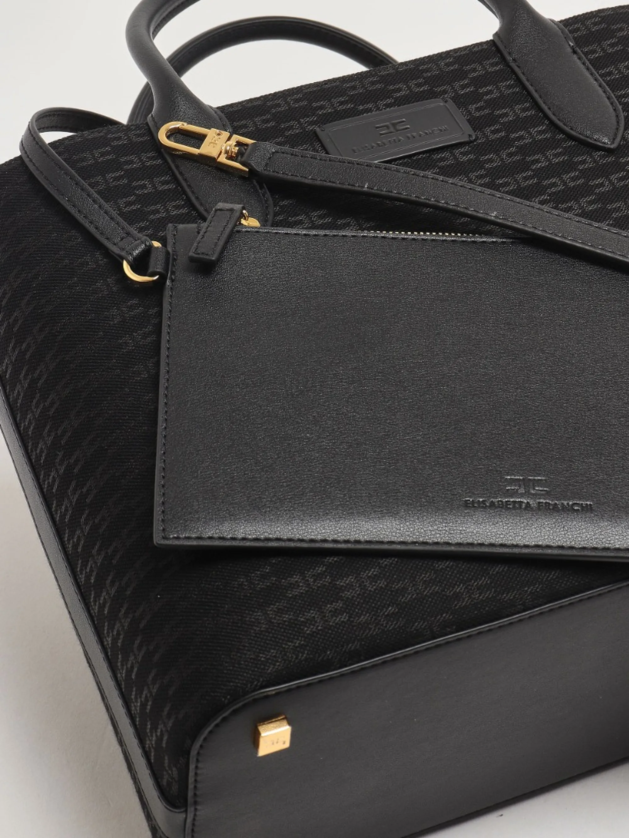 Elisabetta Franchi Borsa A Mano Nero Bs01A66E2 184428