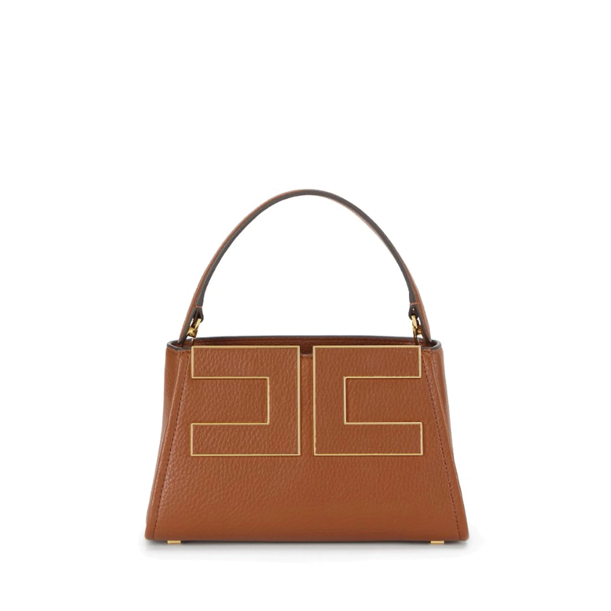 Elisabetta Franchi Borsa A Mano Con Logo Piccola Sigaro Bs07A66E2 184833