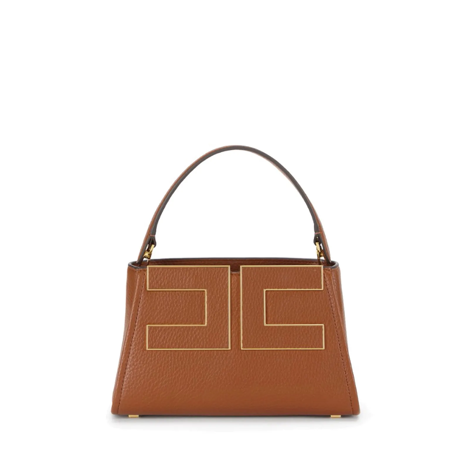 Elisabetta Franchi Borsa A Mano Con Logo Piccola Sigaro Bs07A66E2 184833