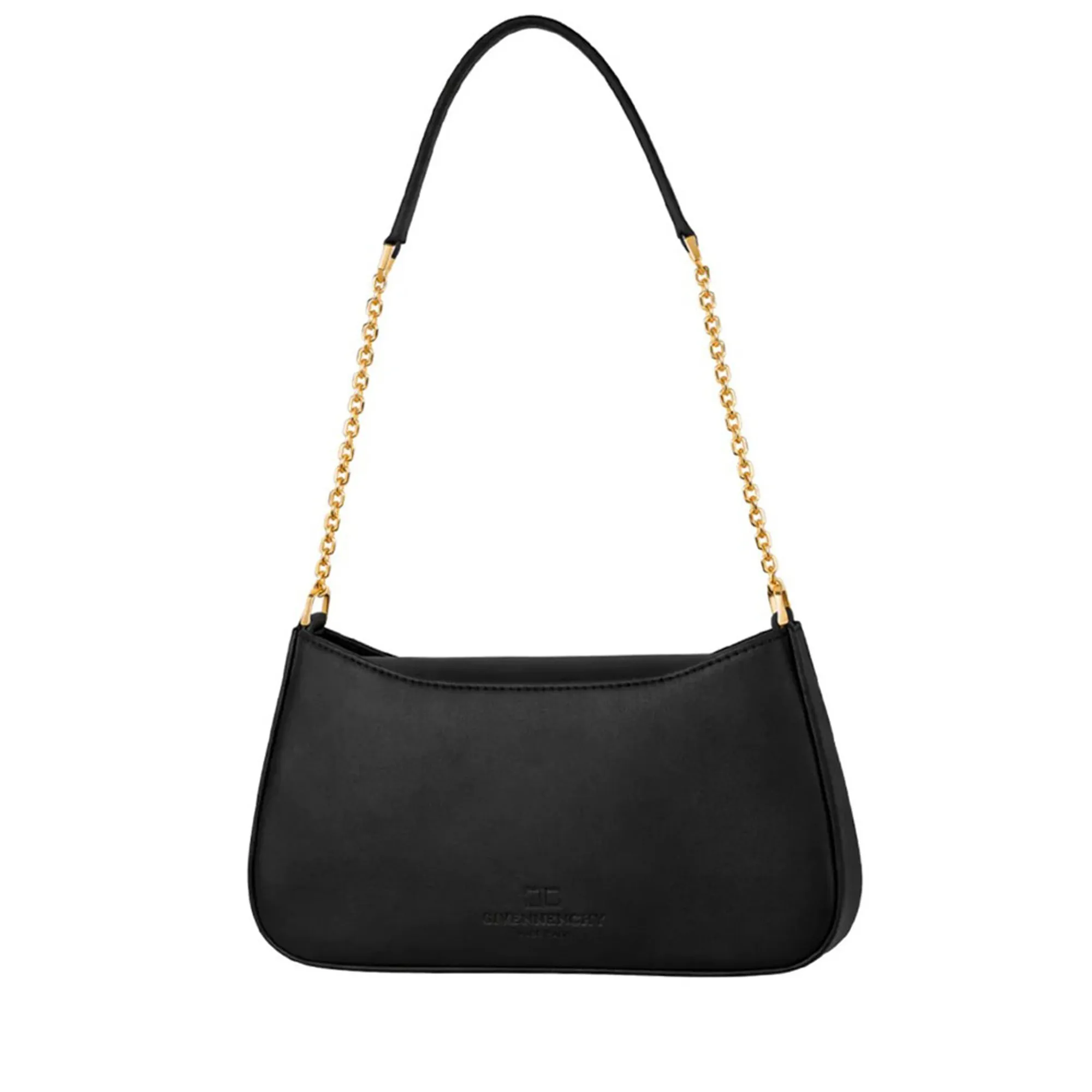 Elisabetta Franchi Borsa A Spalla Con Dettaglio Logo Nero Bs93A61E2 179819