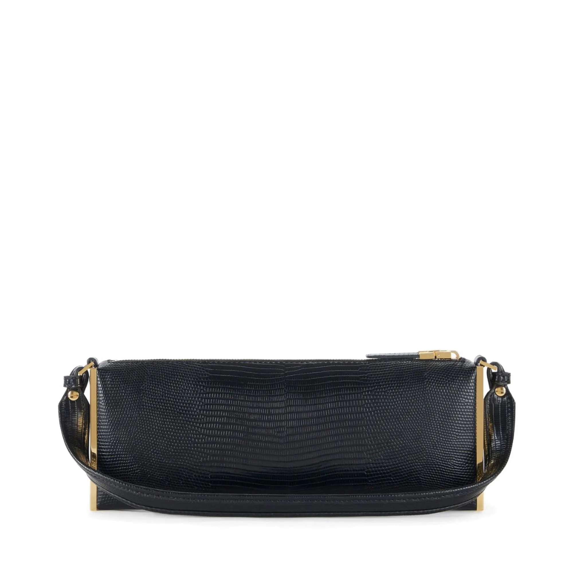 Elisabetta Franchi B'Lizard Print Shoulder Bag' Black Bs15A66E2 184823