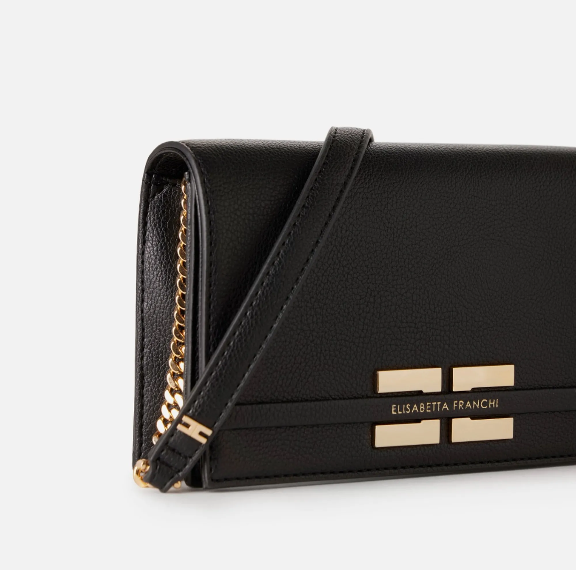 Elisabetta Franchi Borsa A Tracolla Nero Bs40A61E2 172134