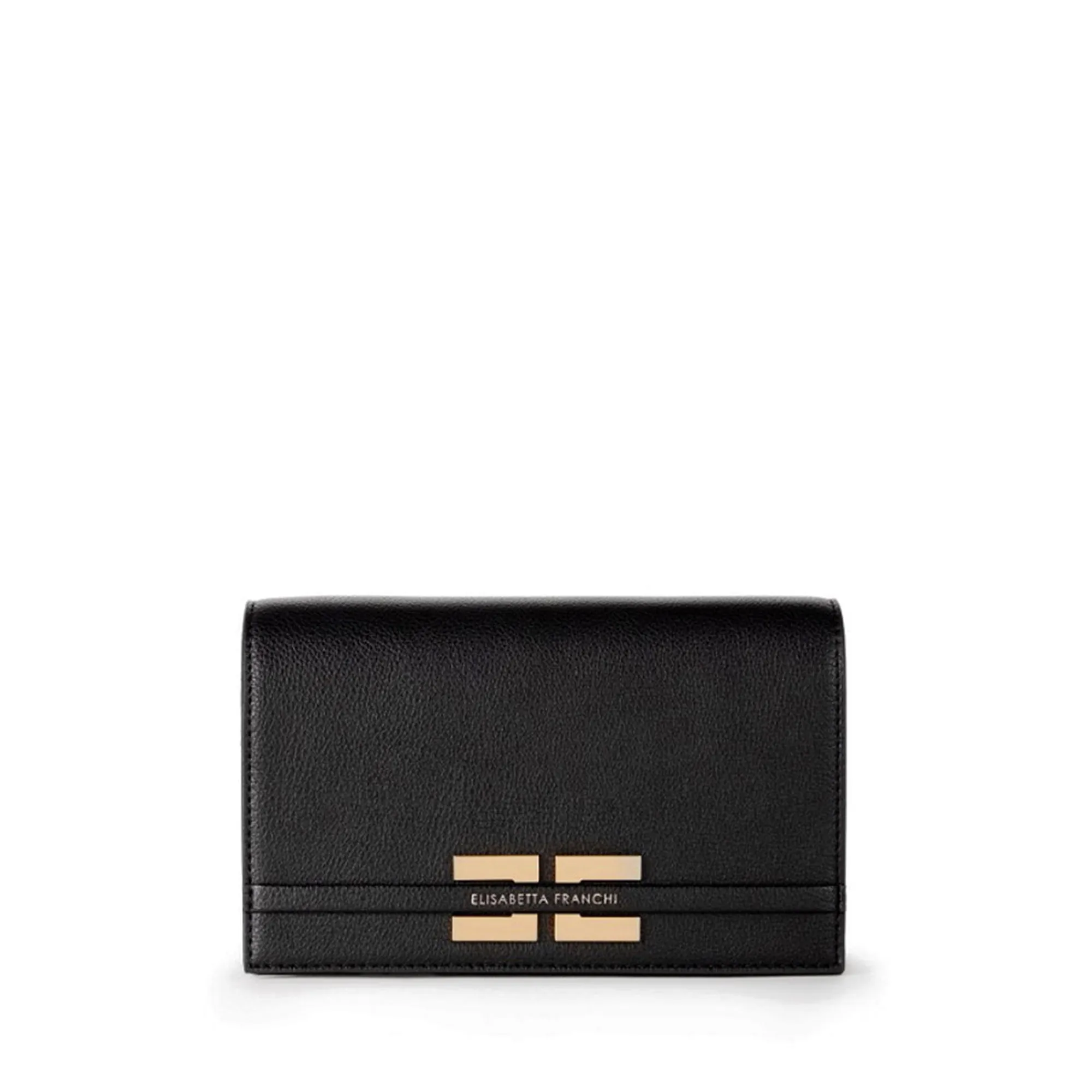 Elisabetta Franchi Borsa A Tracolla Nero Bs40A61E2 179876