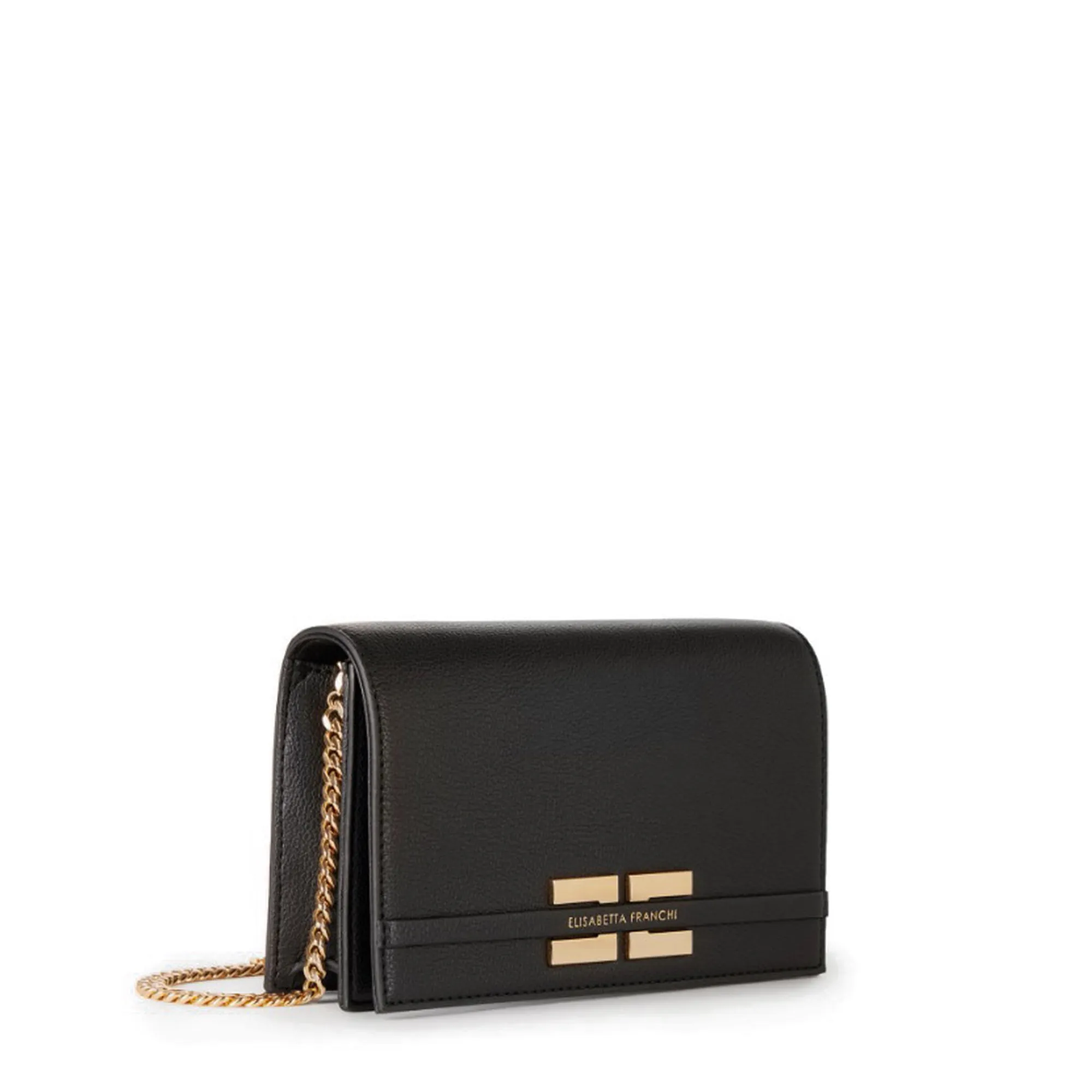 Elisabetta Franchi Borsa A Tracolla Nero Bs40A61E2 179878