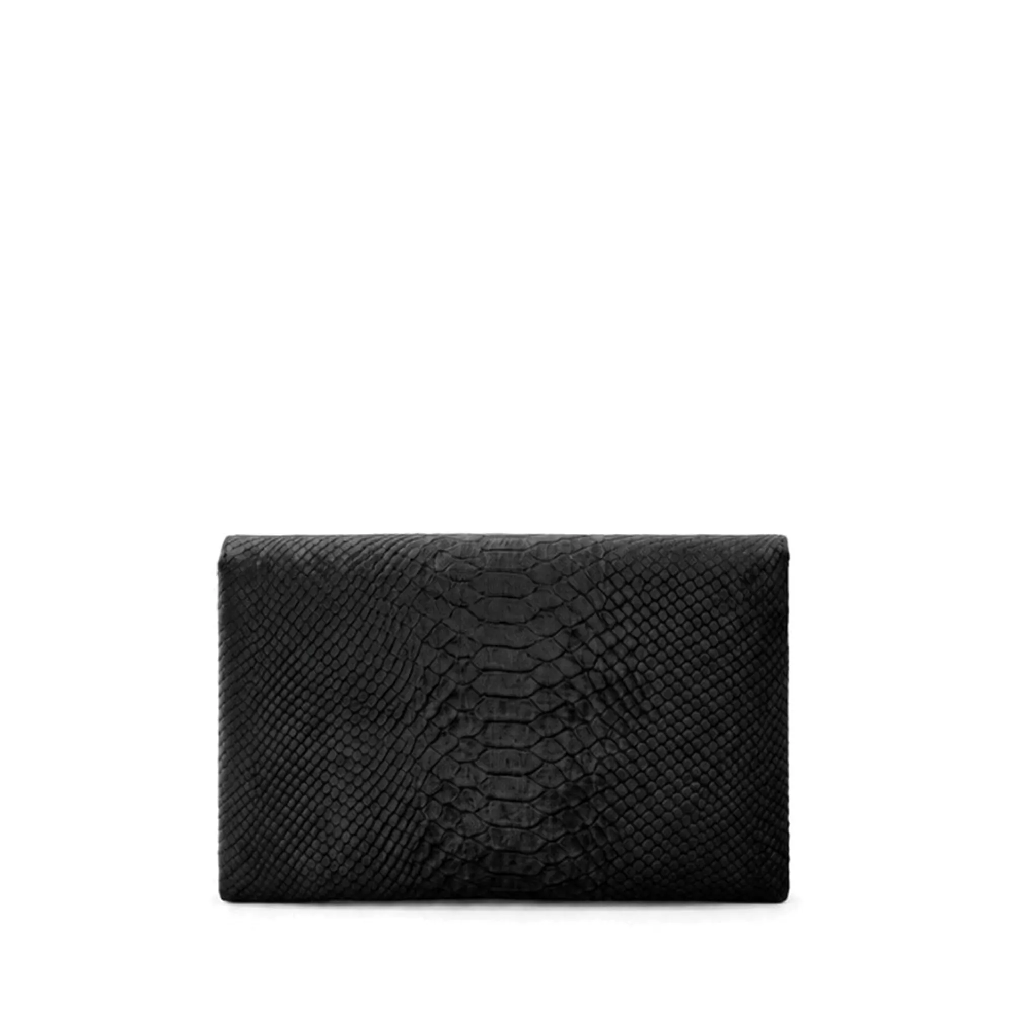 Elisabetta Franchi B'Medium Crocodile Print Velvet Shoulder Bag' Black Bs27A67E2 189633