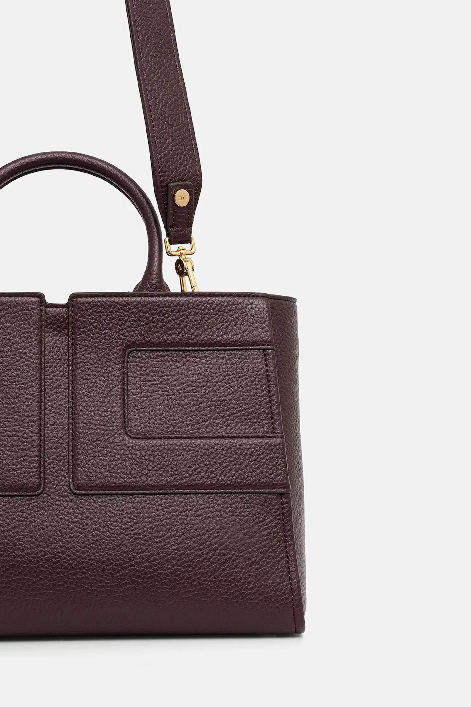 Elisabetta Franchi B'Bag With Embossed Logo' Merlot Bs34A56E2 153216