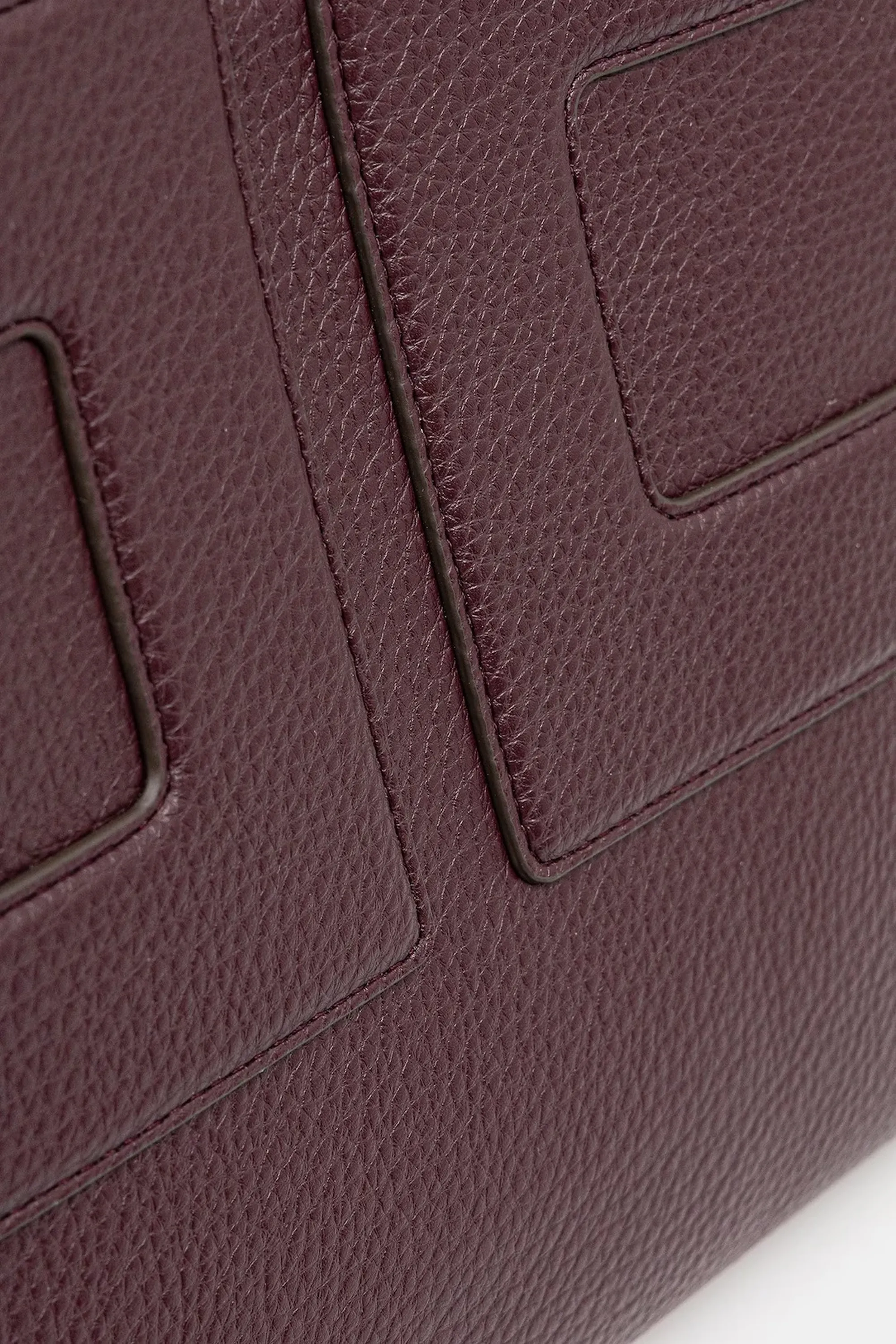 Elisabetta Franchi B'Bag With Embossed Logo' Merlot Bs34A56E2 153221